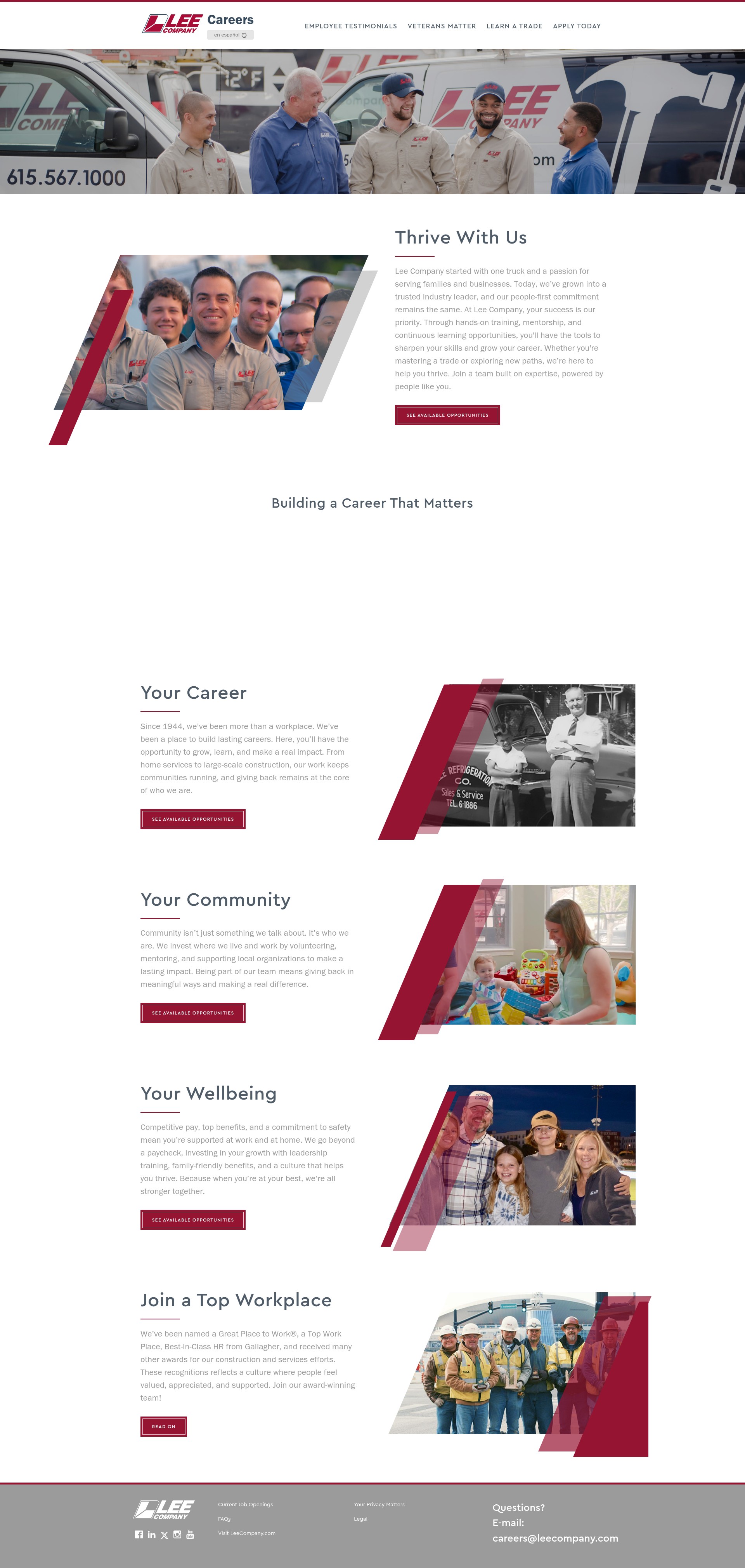 Landing Page