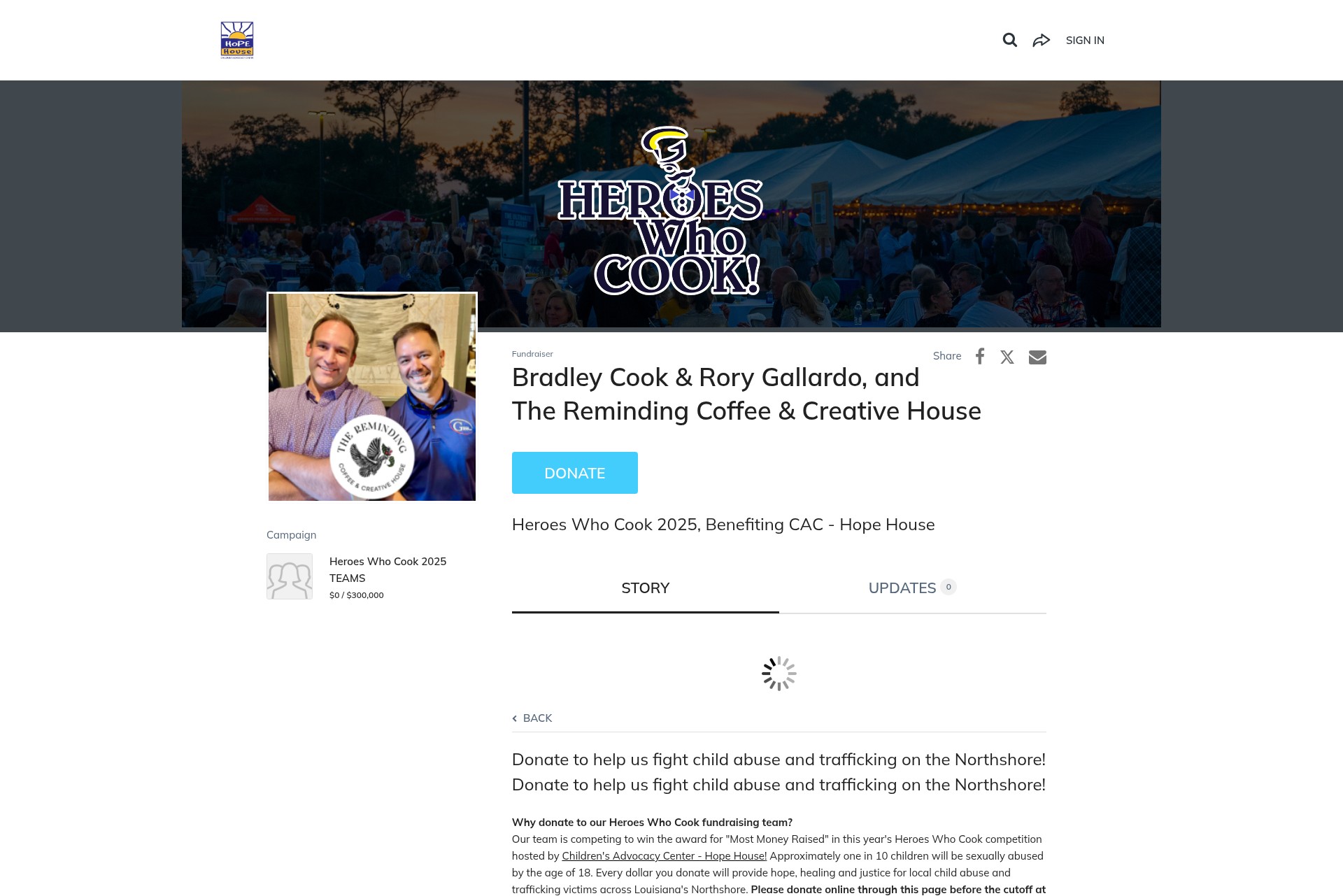 Landing Page
