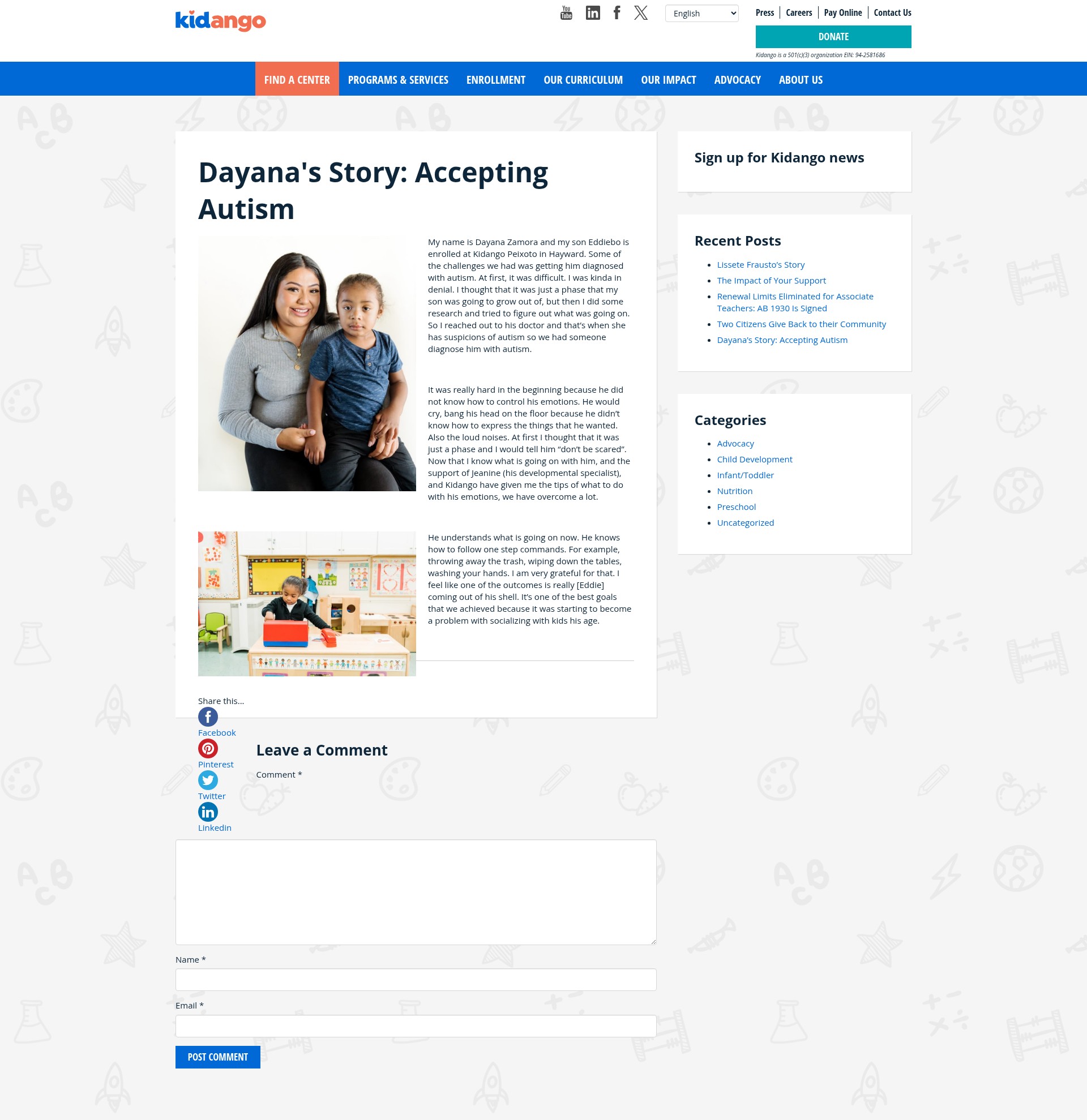 Landing Page