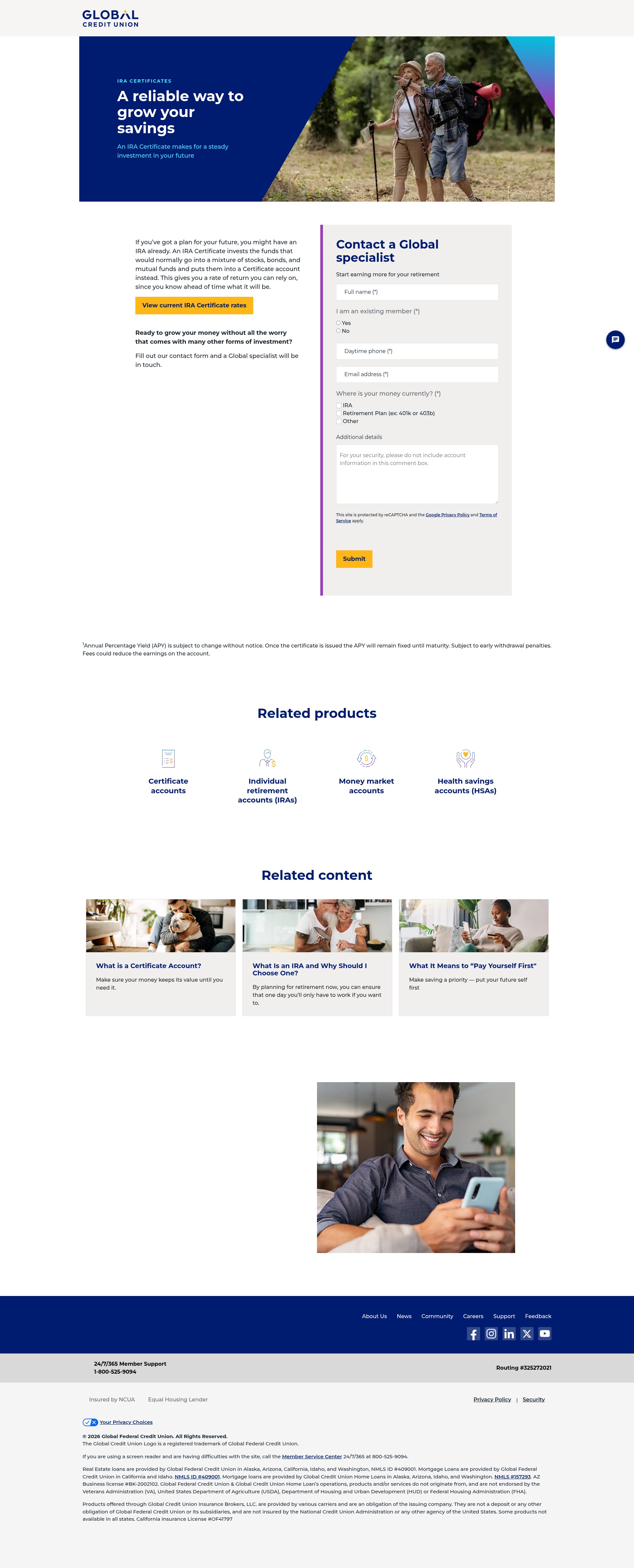 Landing Page