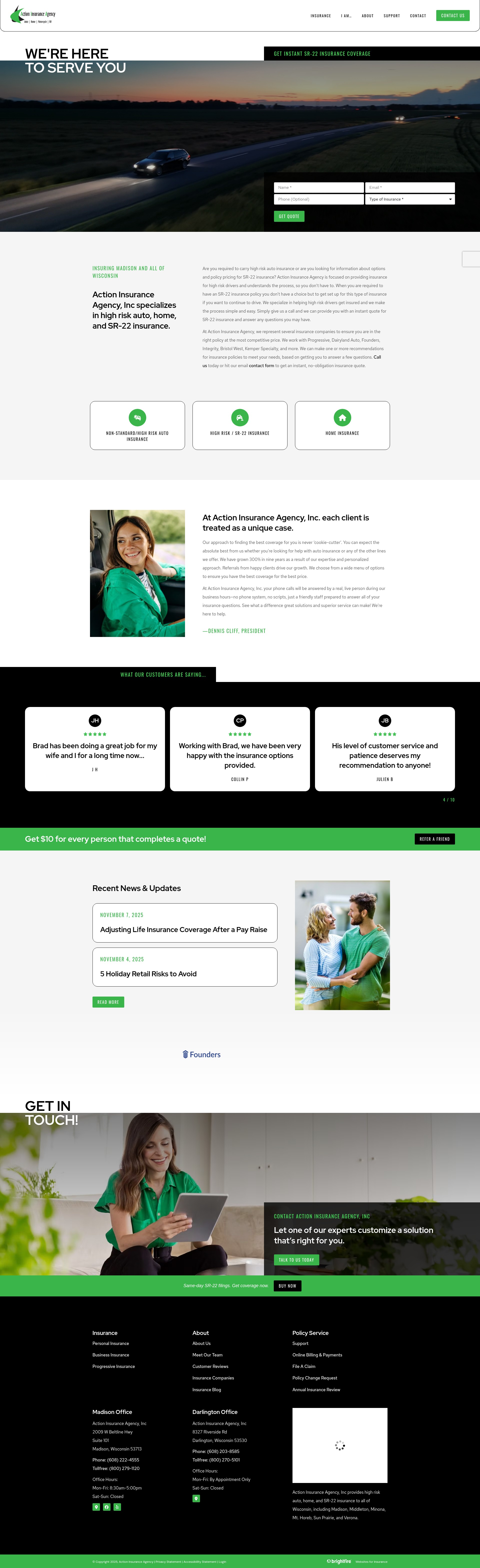 Landing Page