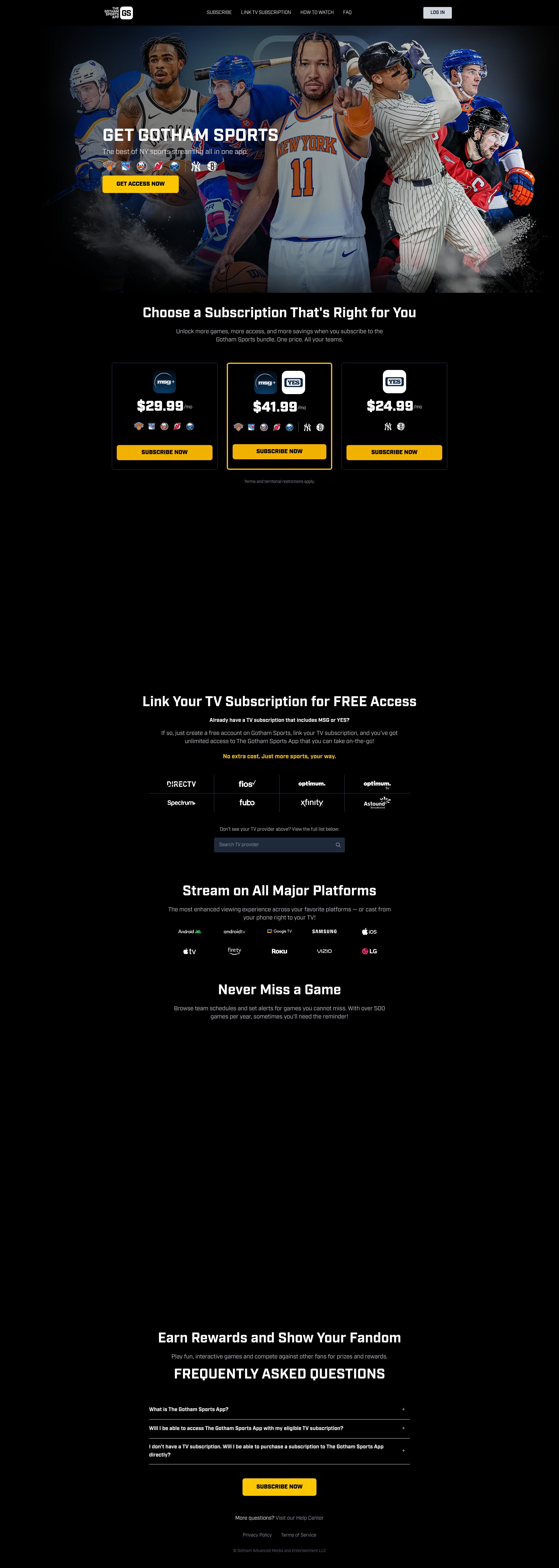 Landing Page