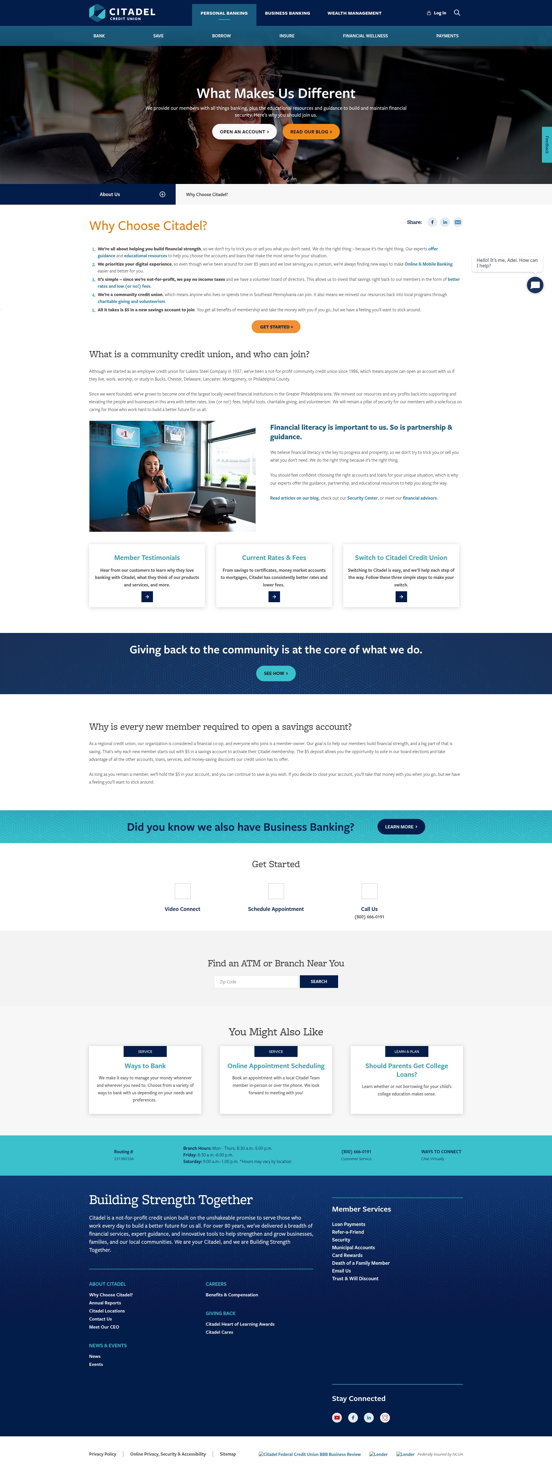 Landing Page