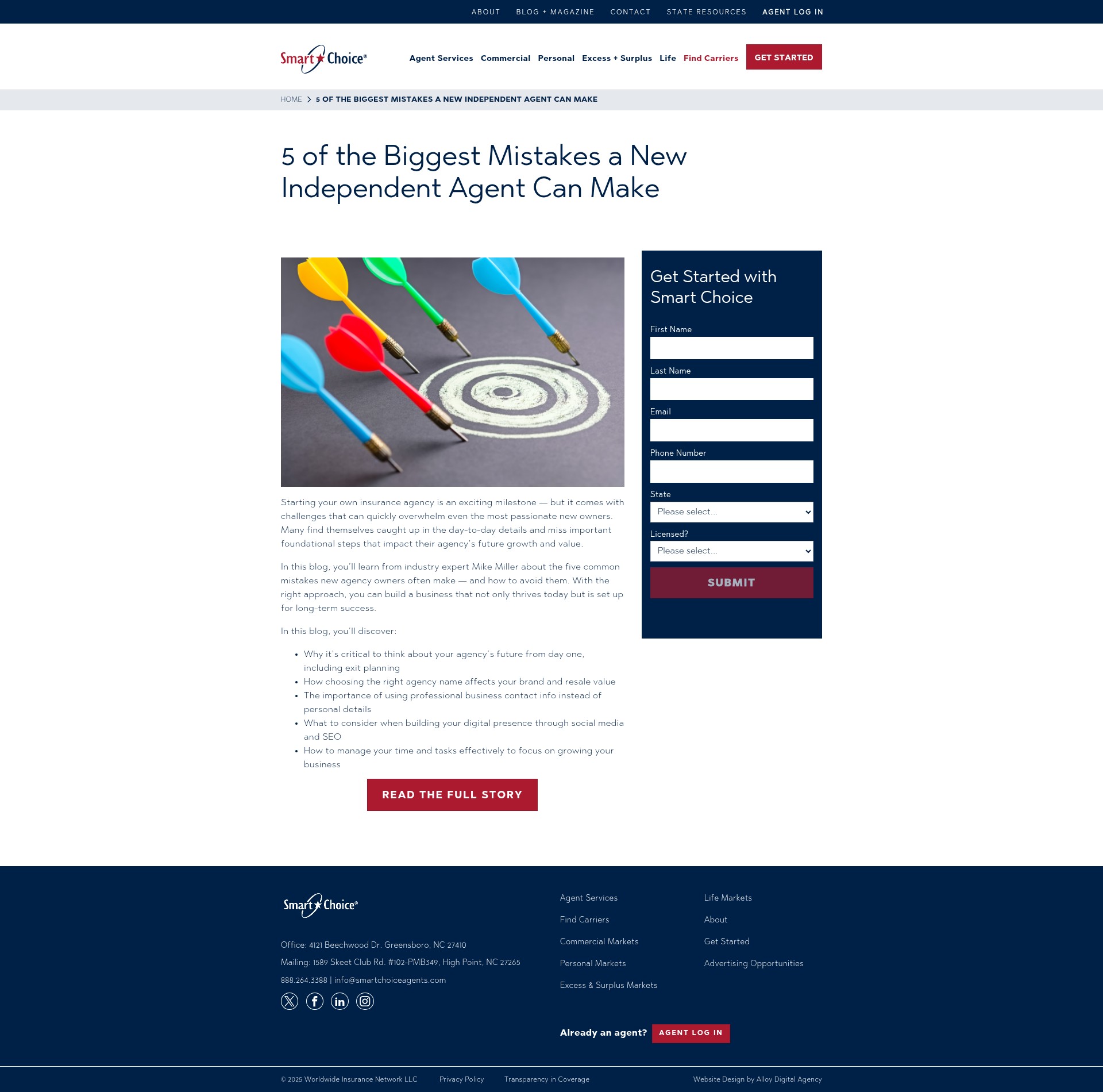 Landing Page