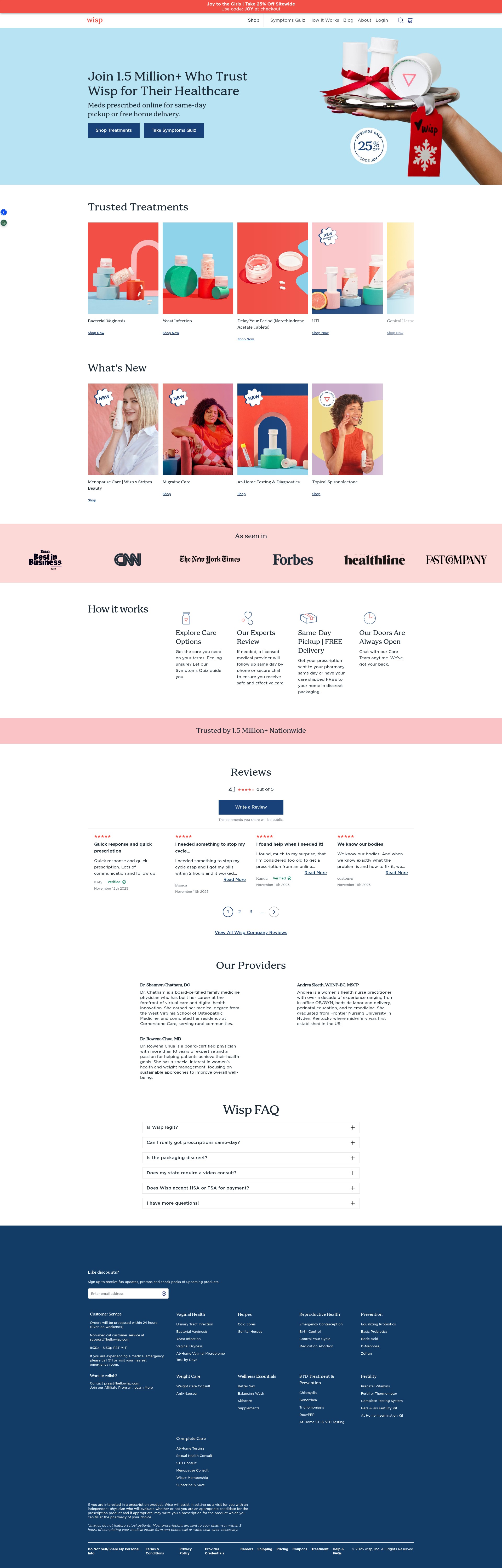 Landing Page