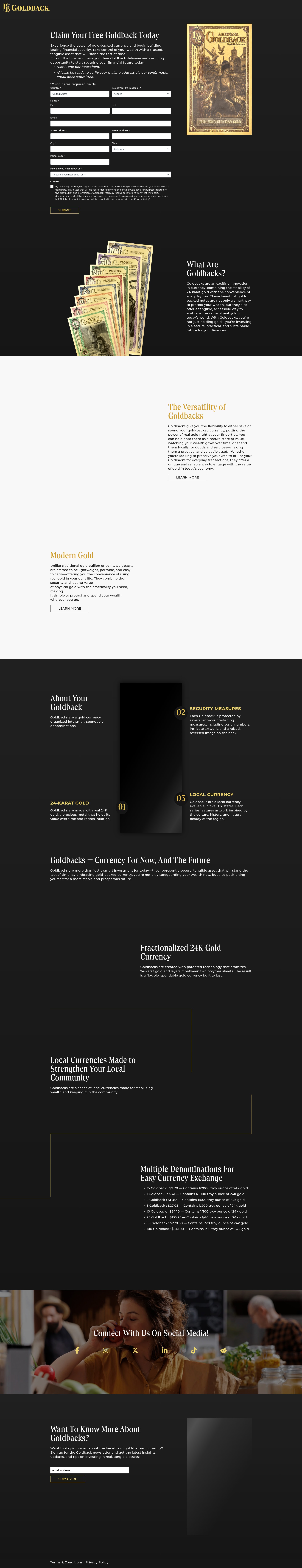 Landing Page
