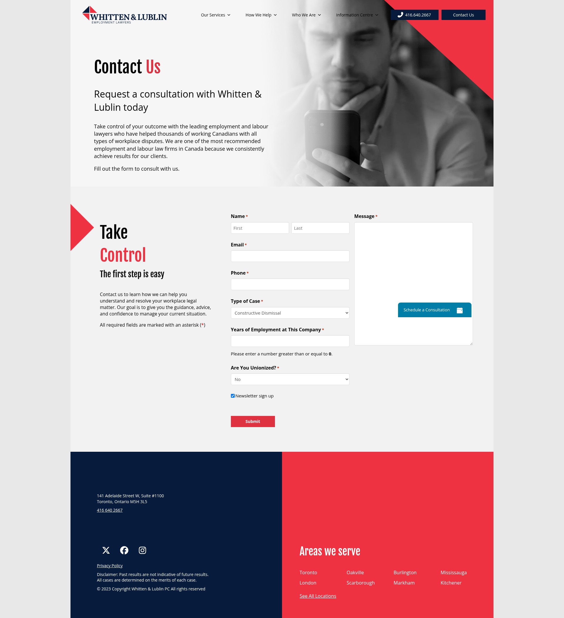 Landing Page