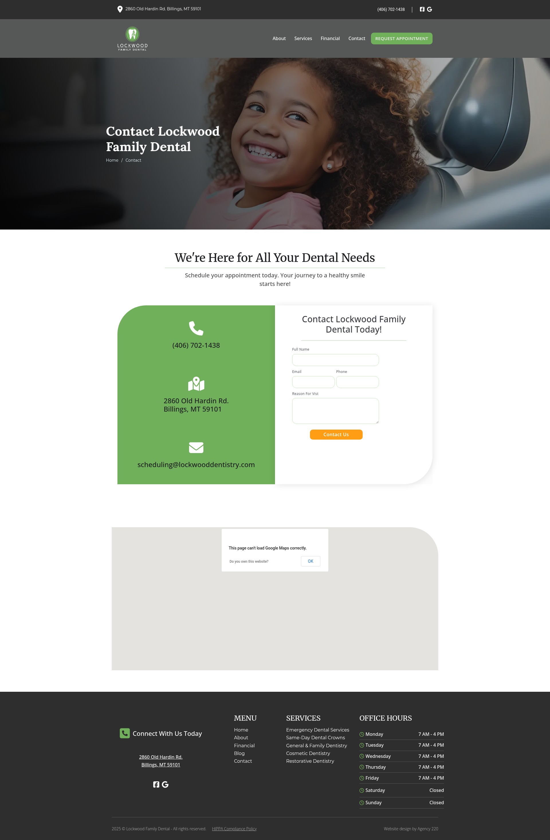 Landing Page