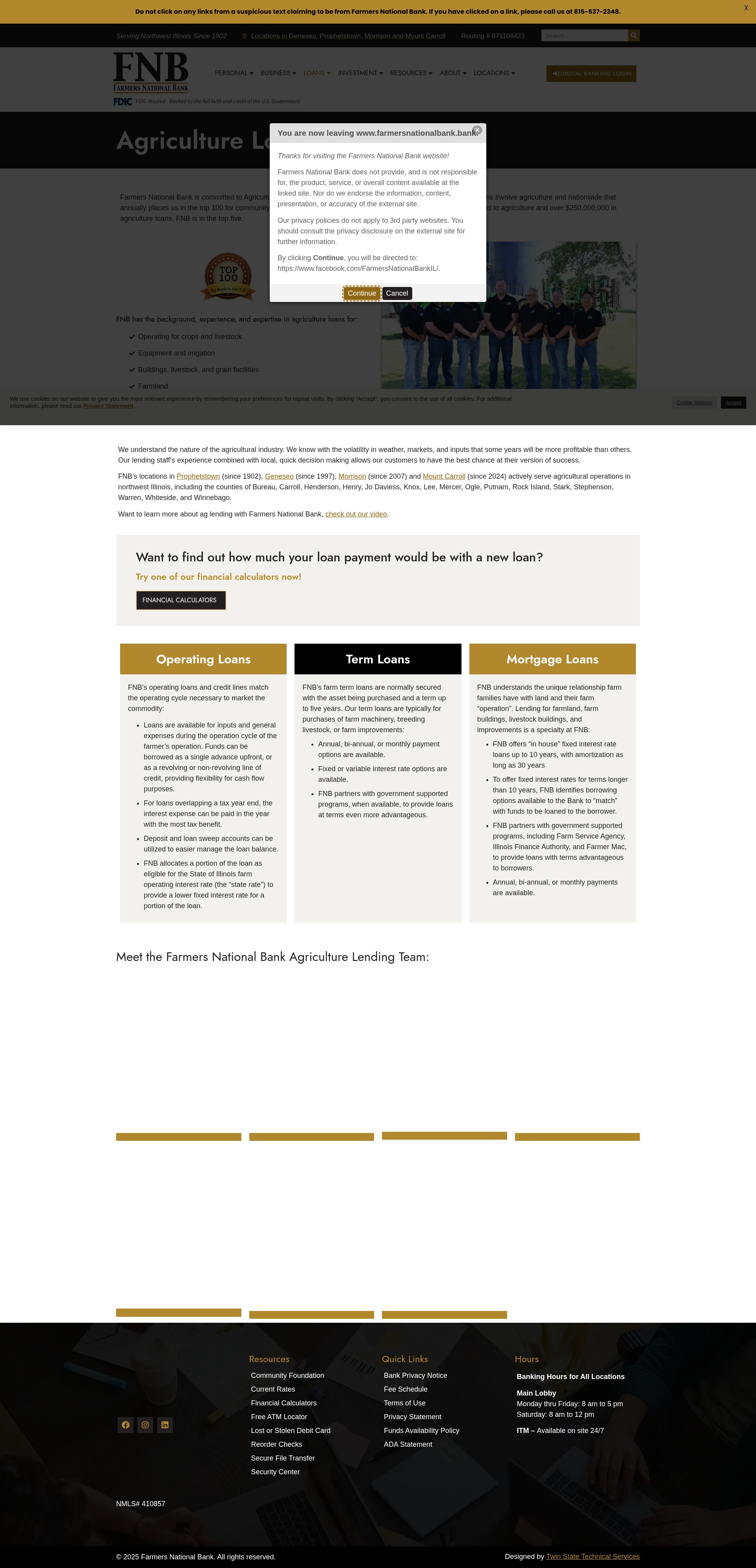Landing Page