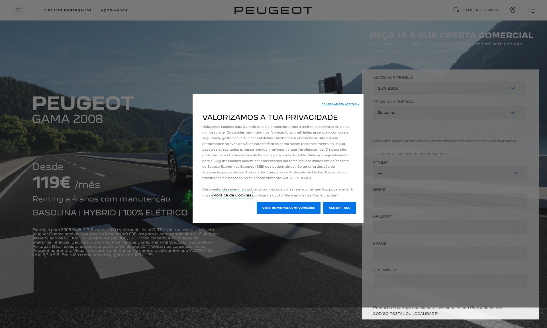 Landing Page