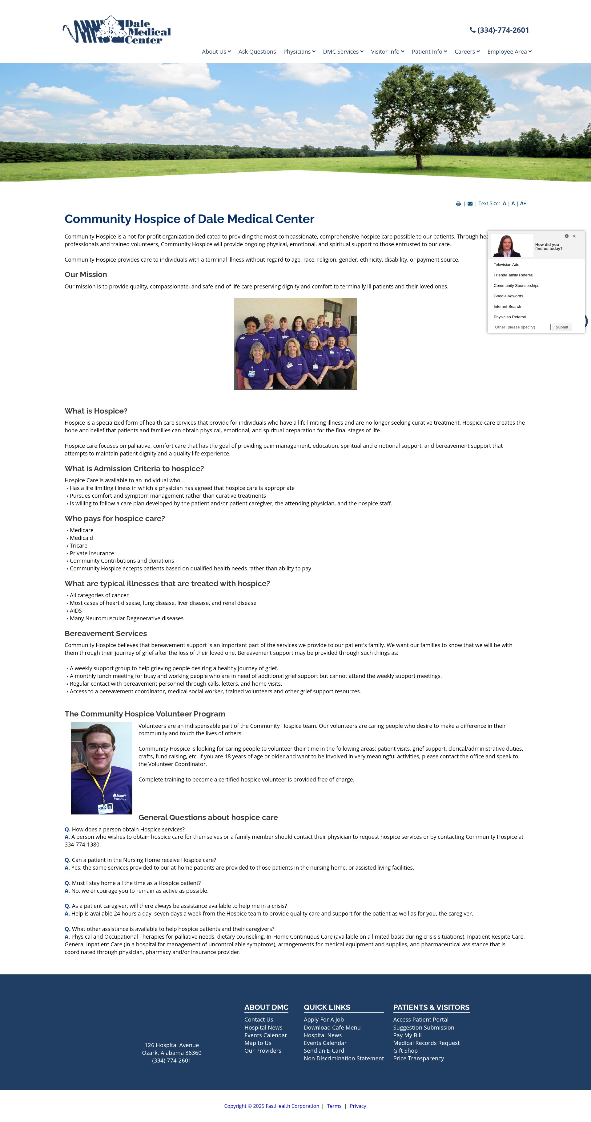 Landing Page