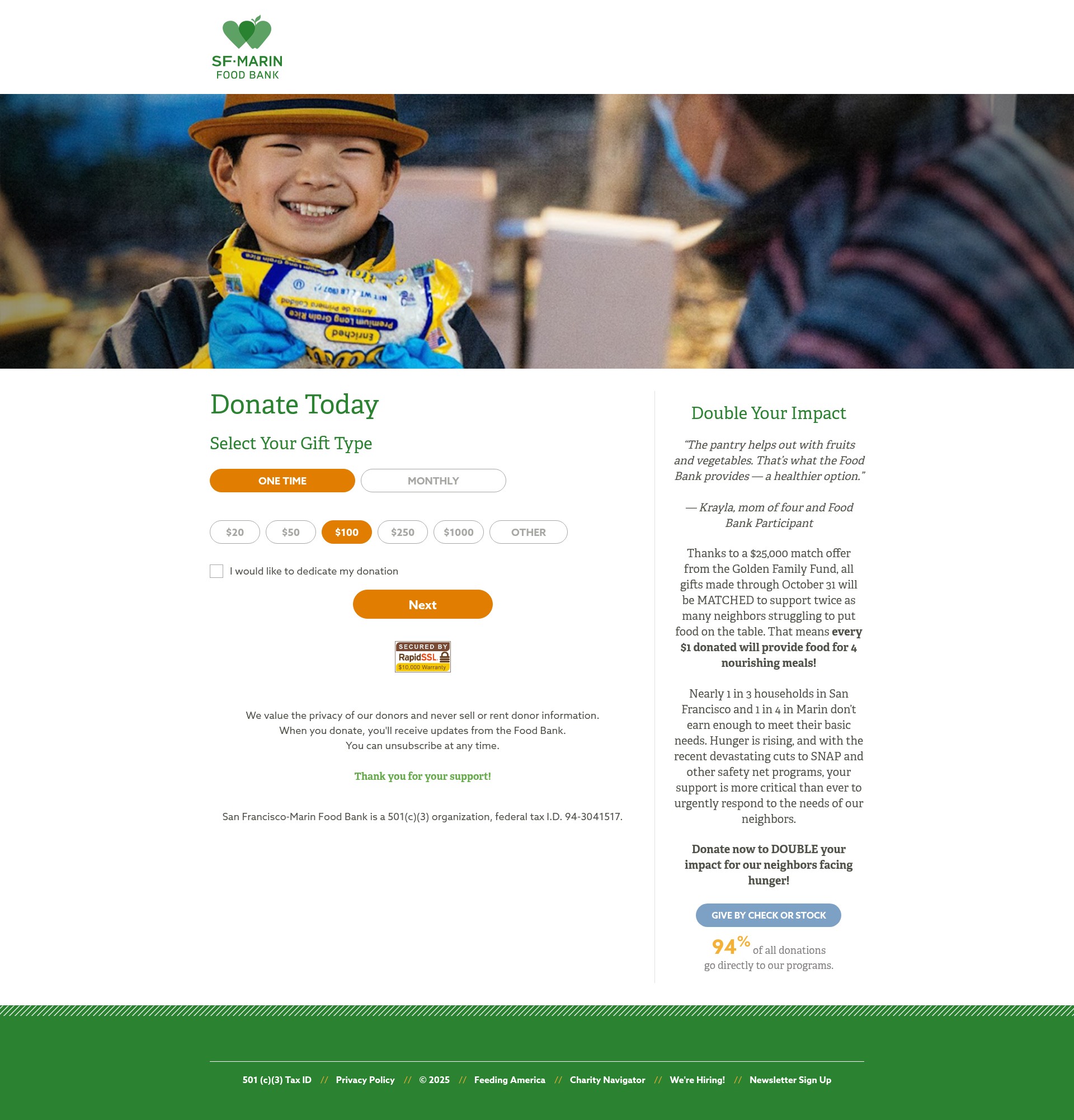 Landing Page