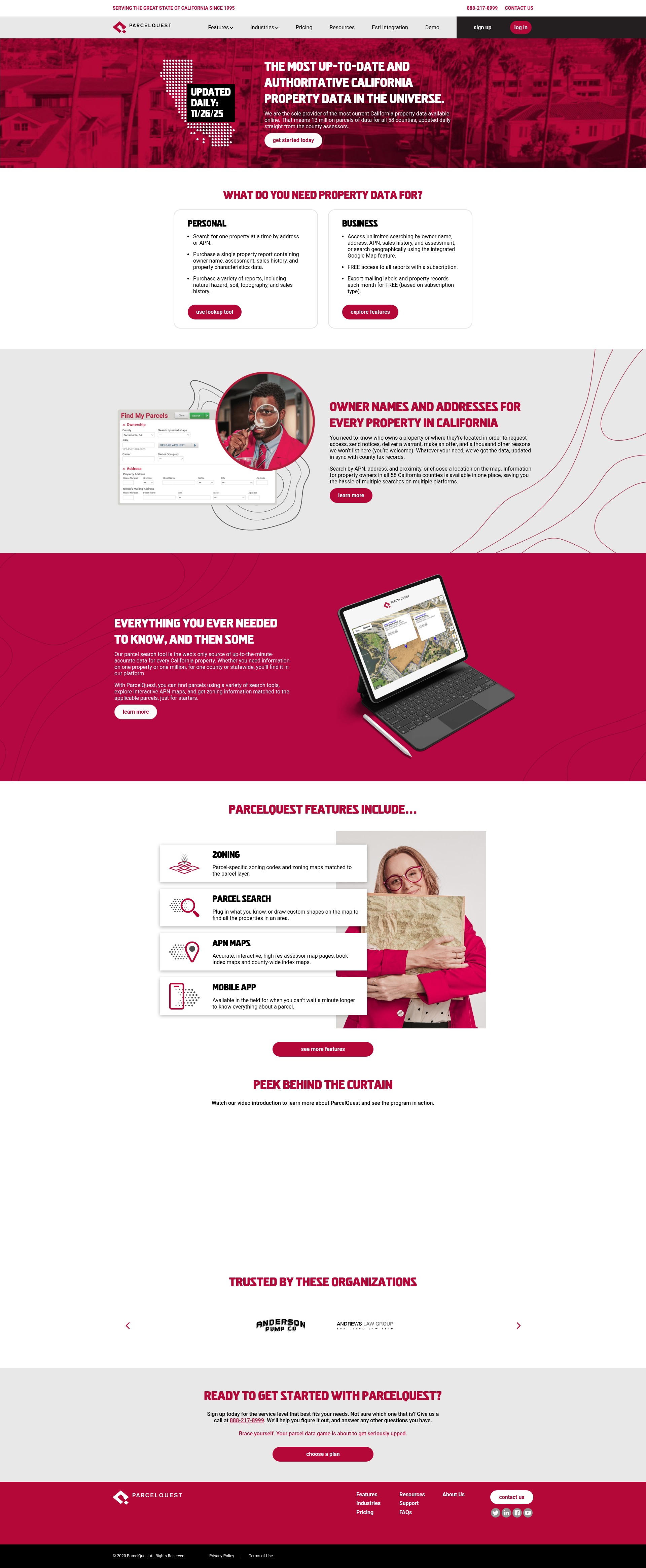 Landing Page