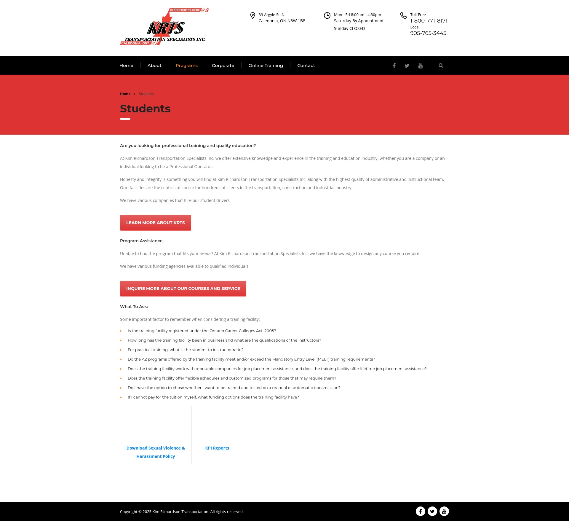Landing Page