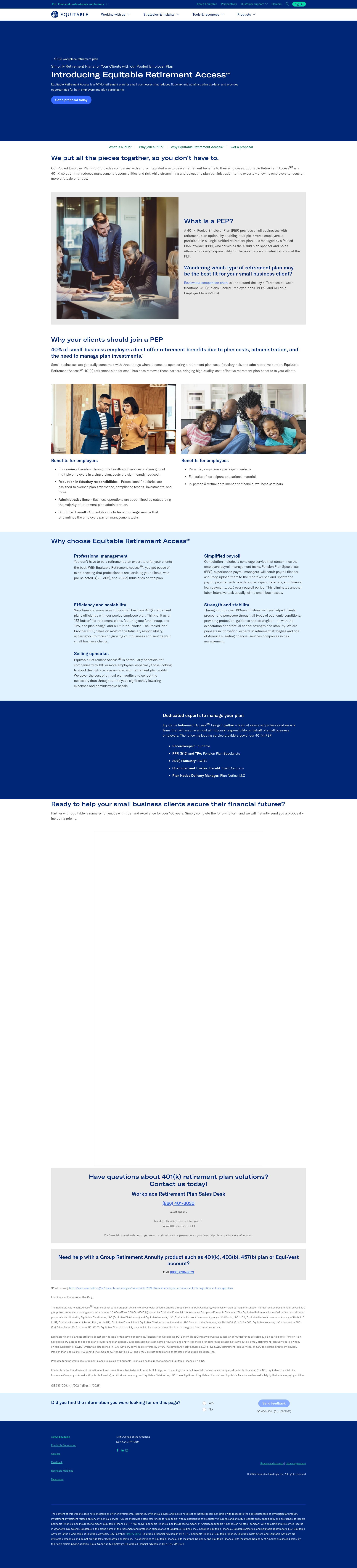 Landing Page