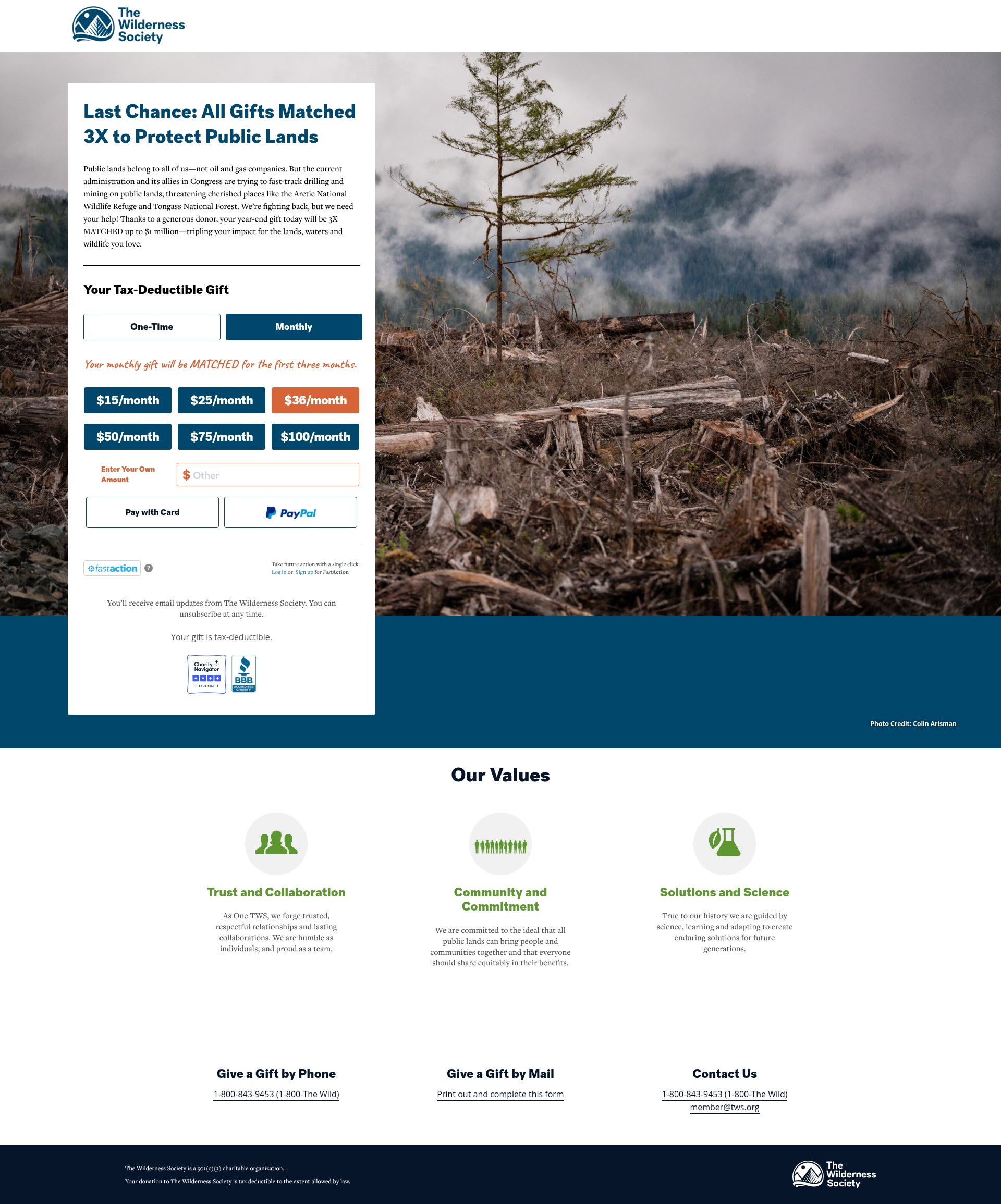 Landing Page