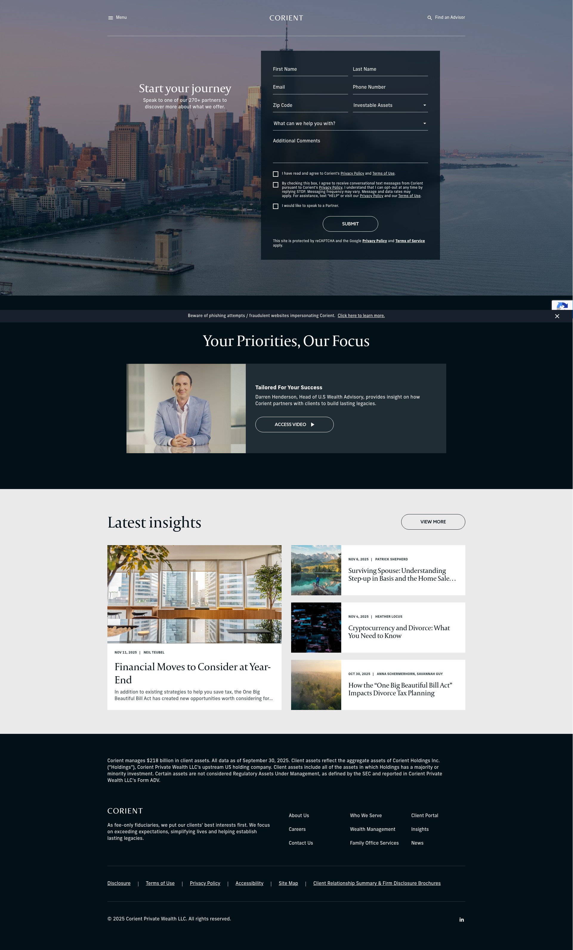 Landing Page