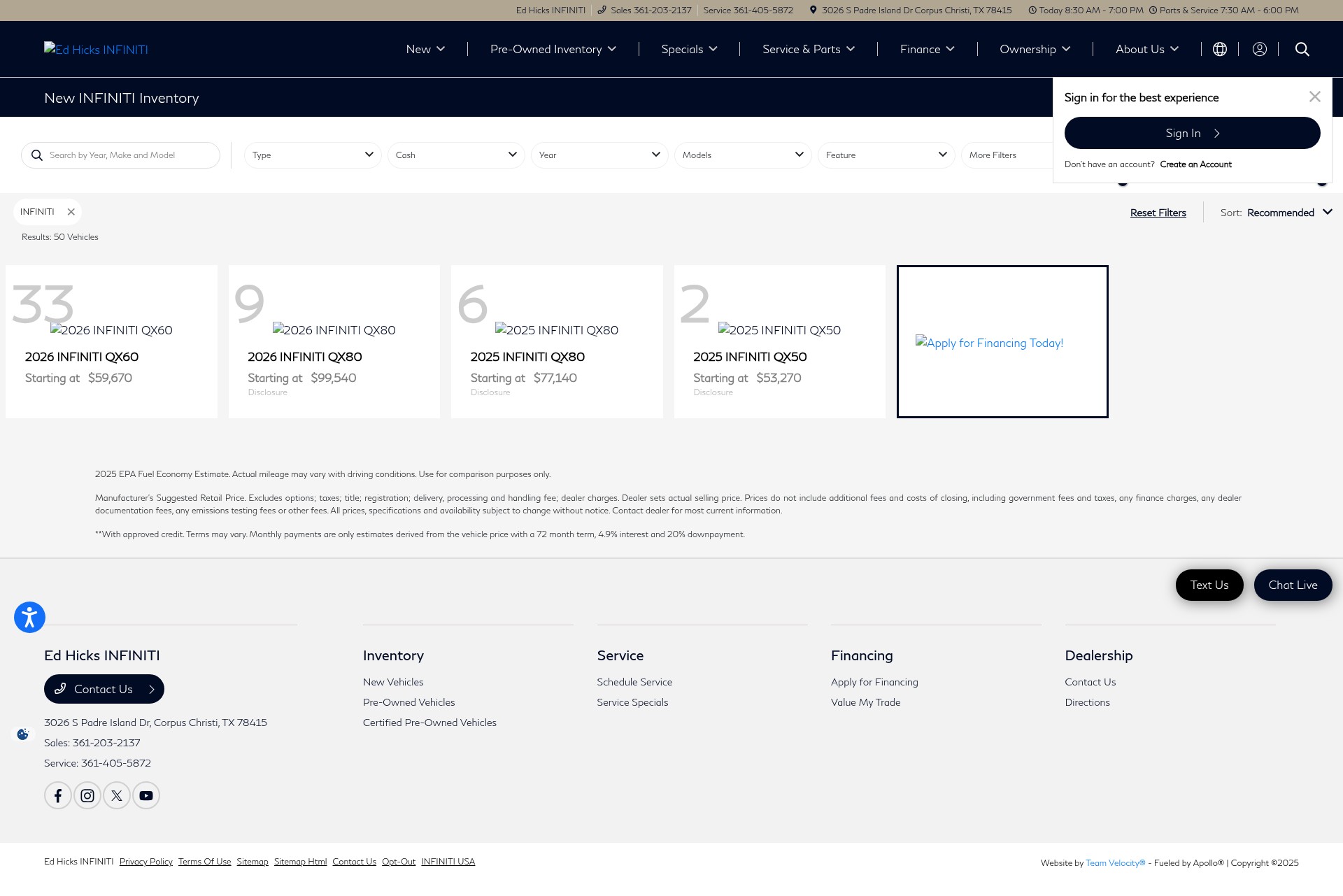 Landing Page