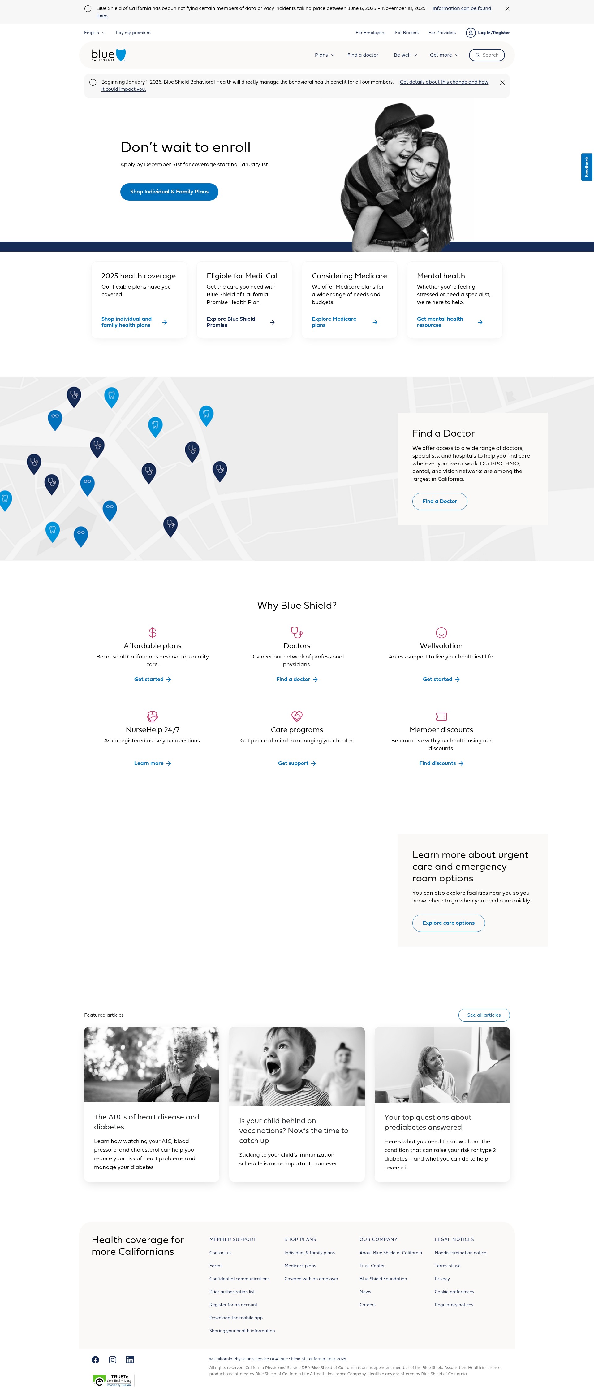 Landing Page