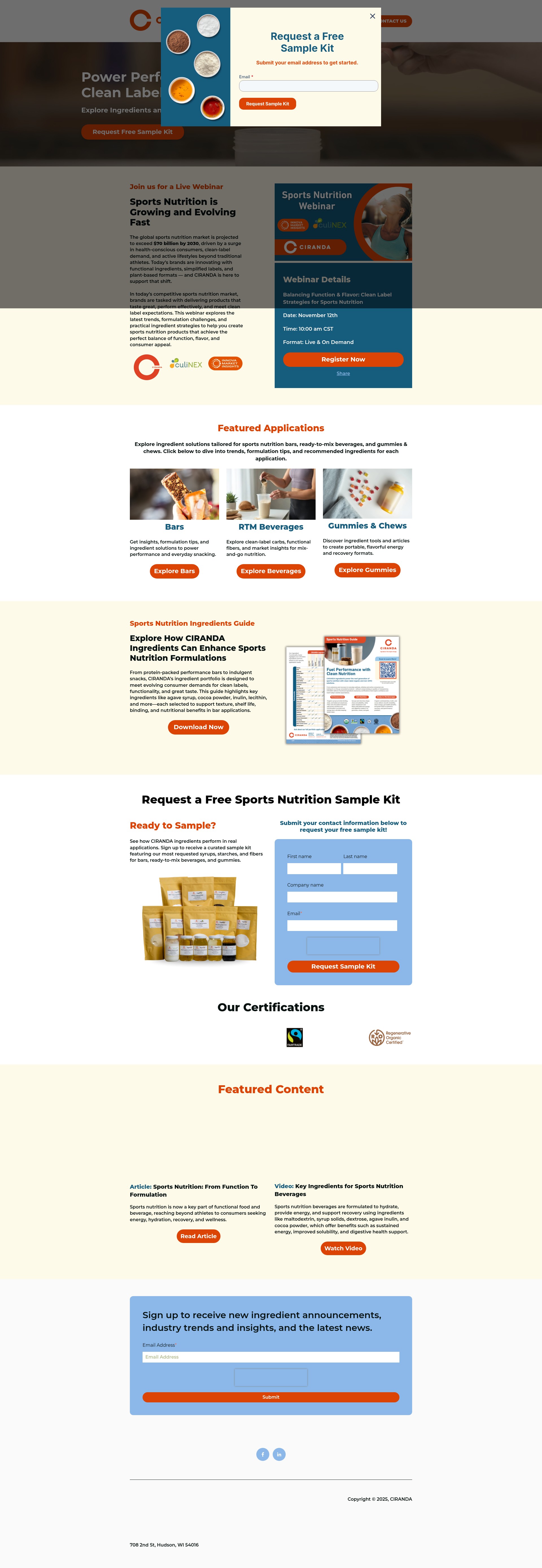 Landing Page