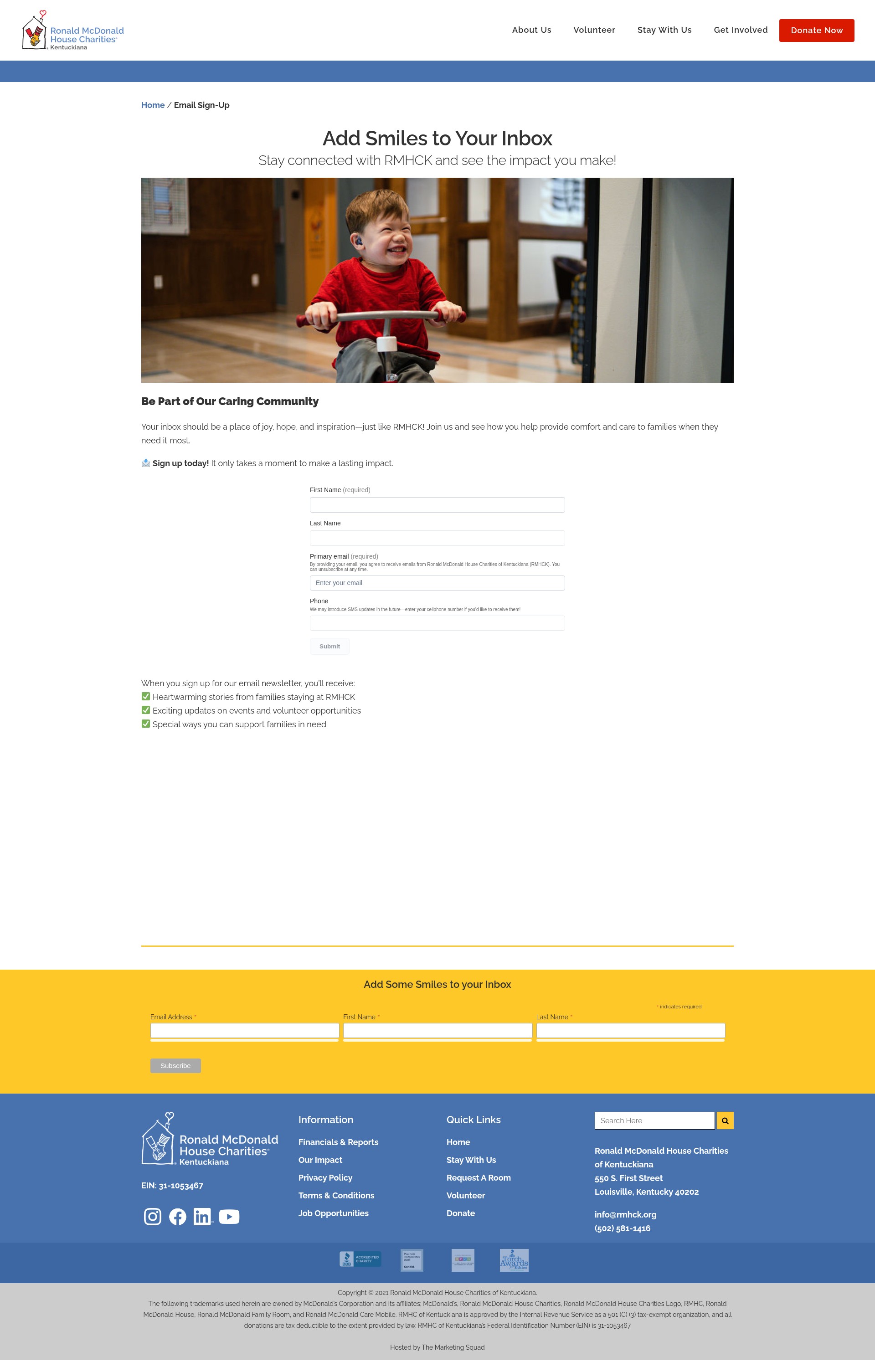 Landing Page