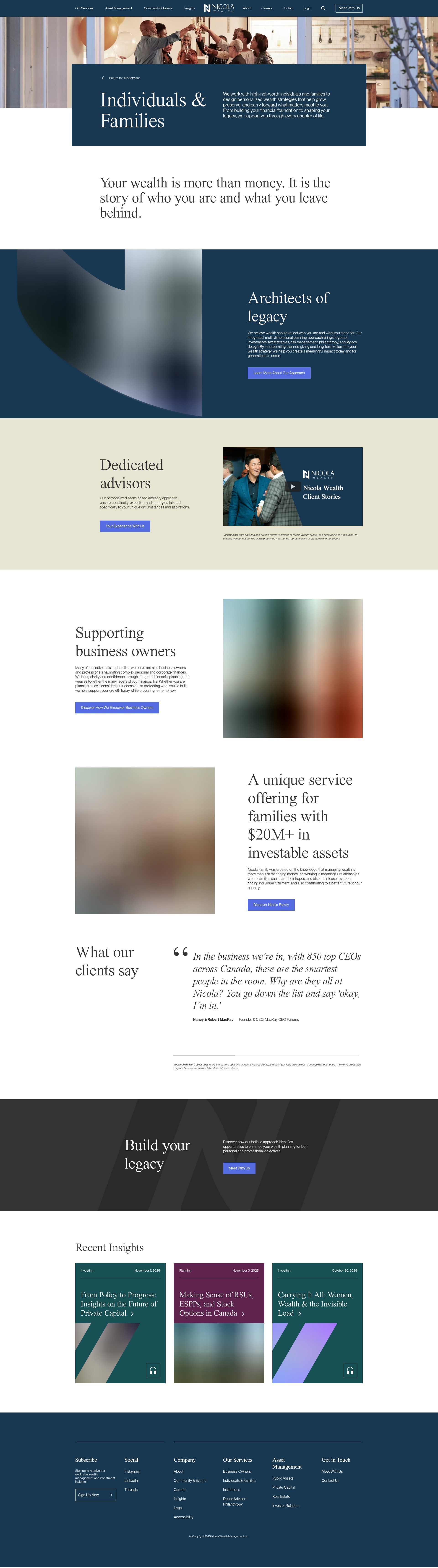 Landing Page