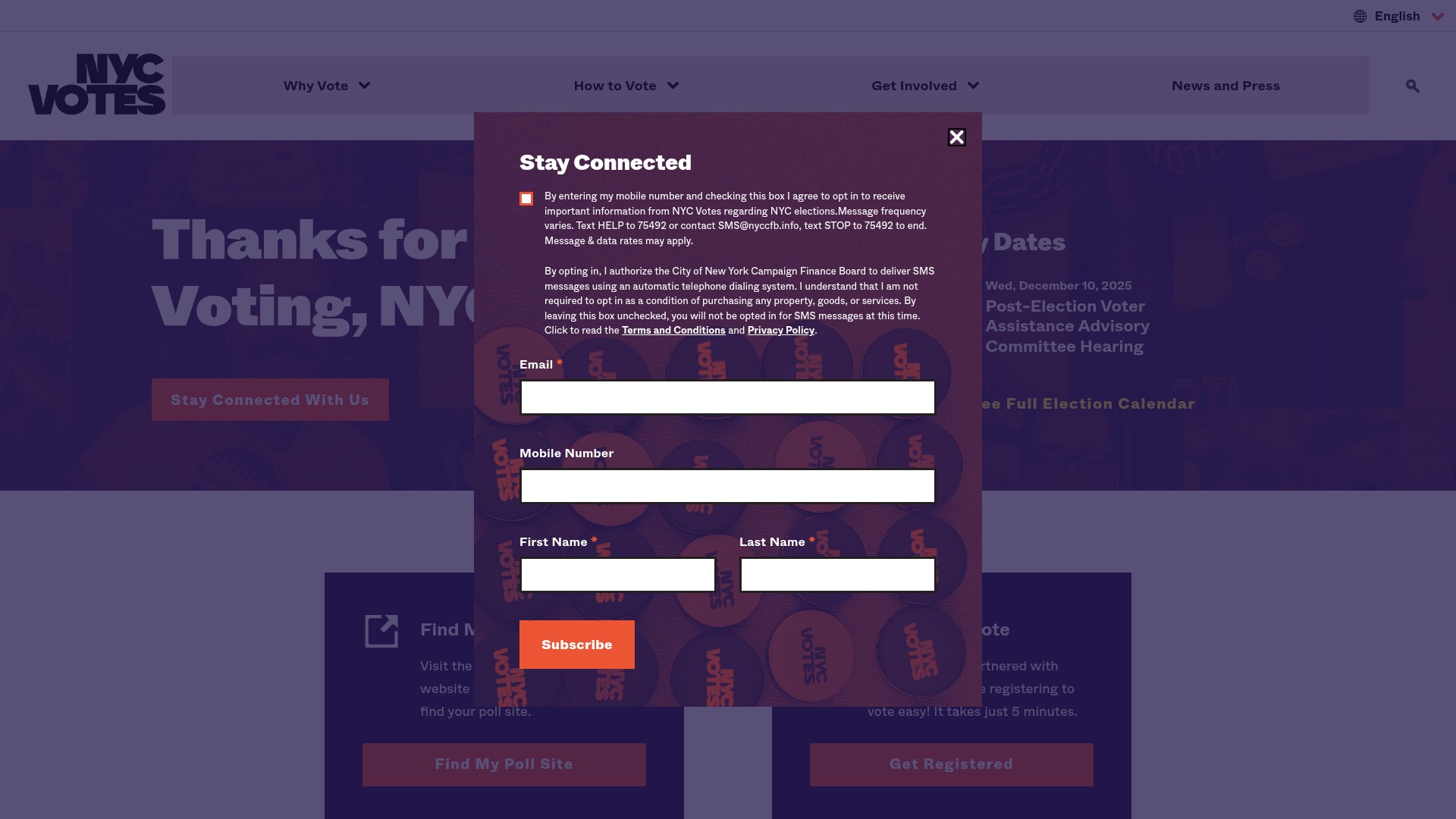 Landing Page
