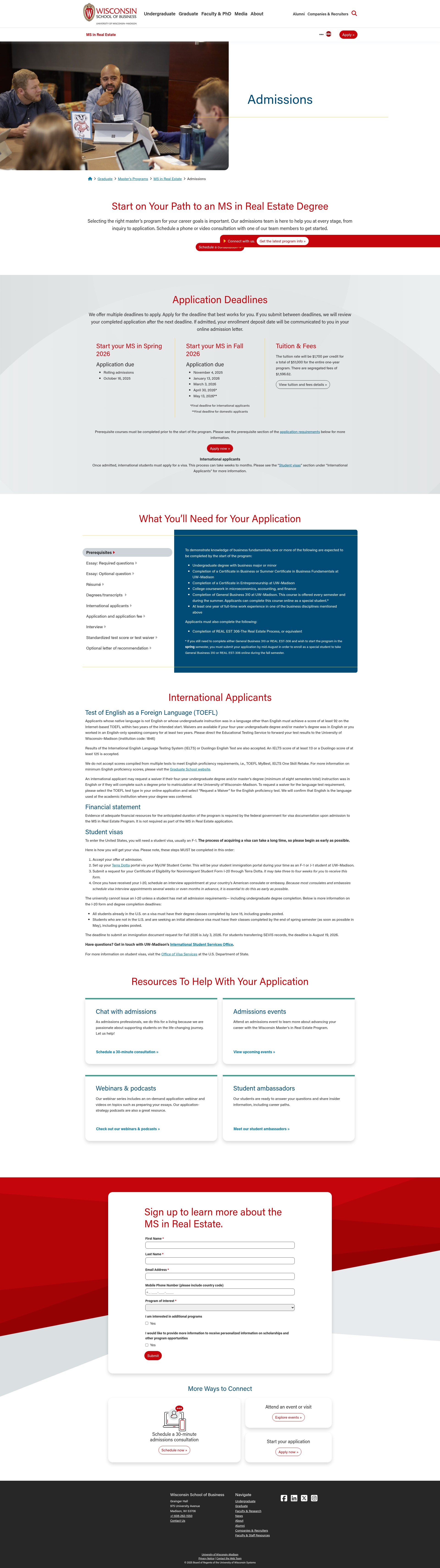Landing Page