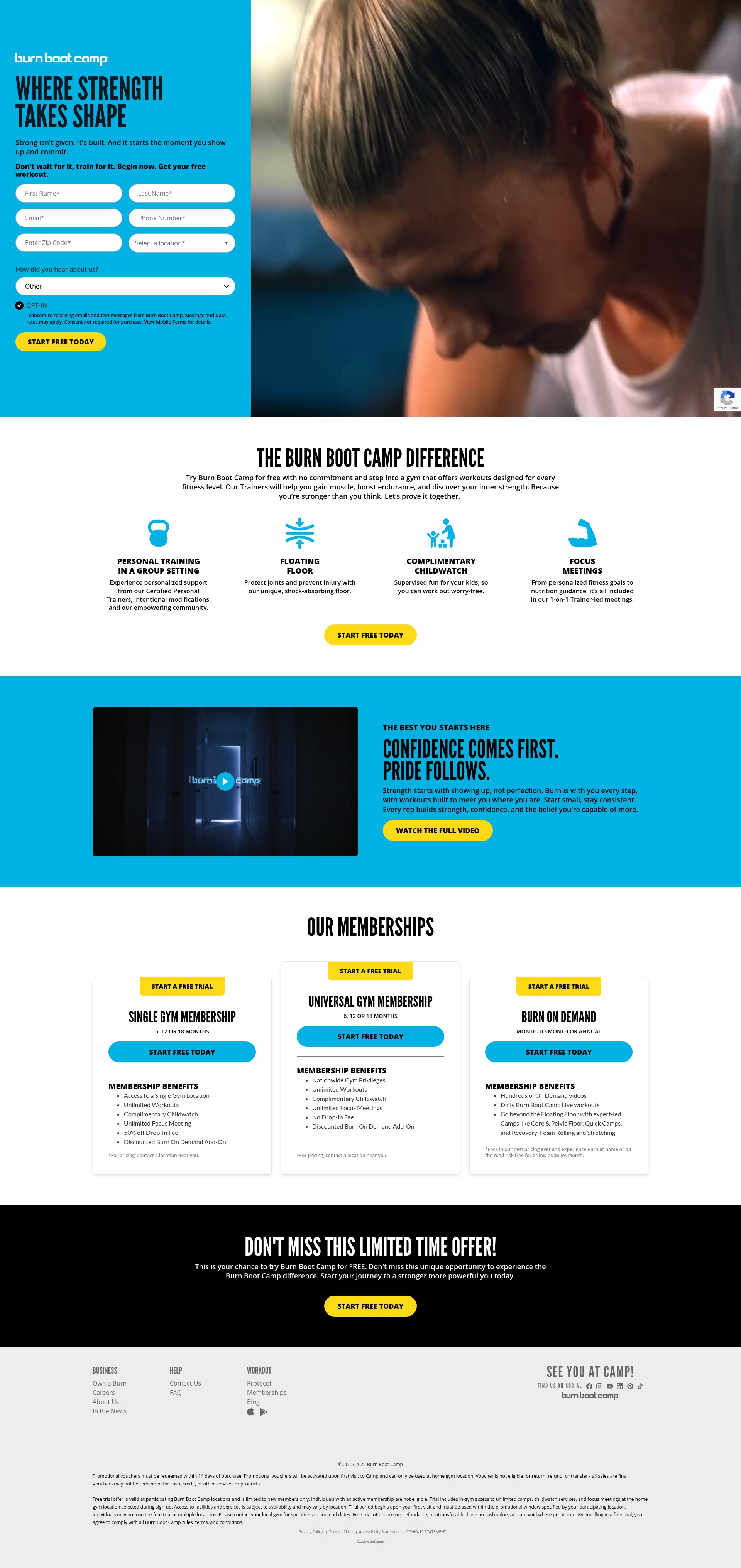 Landing Page