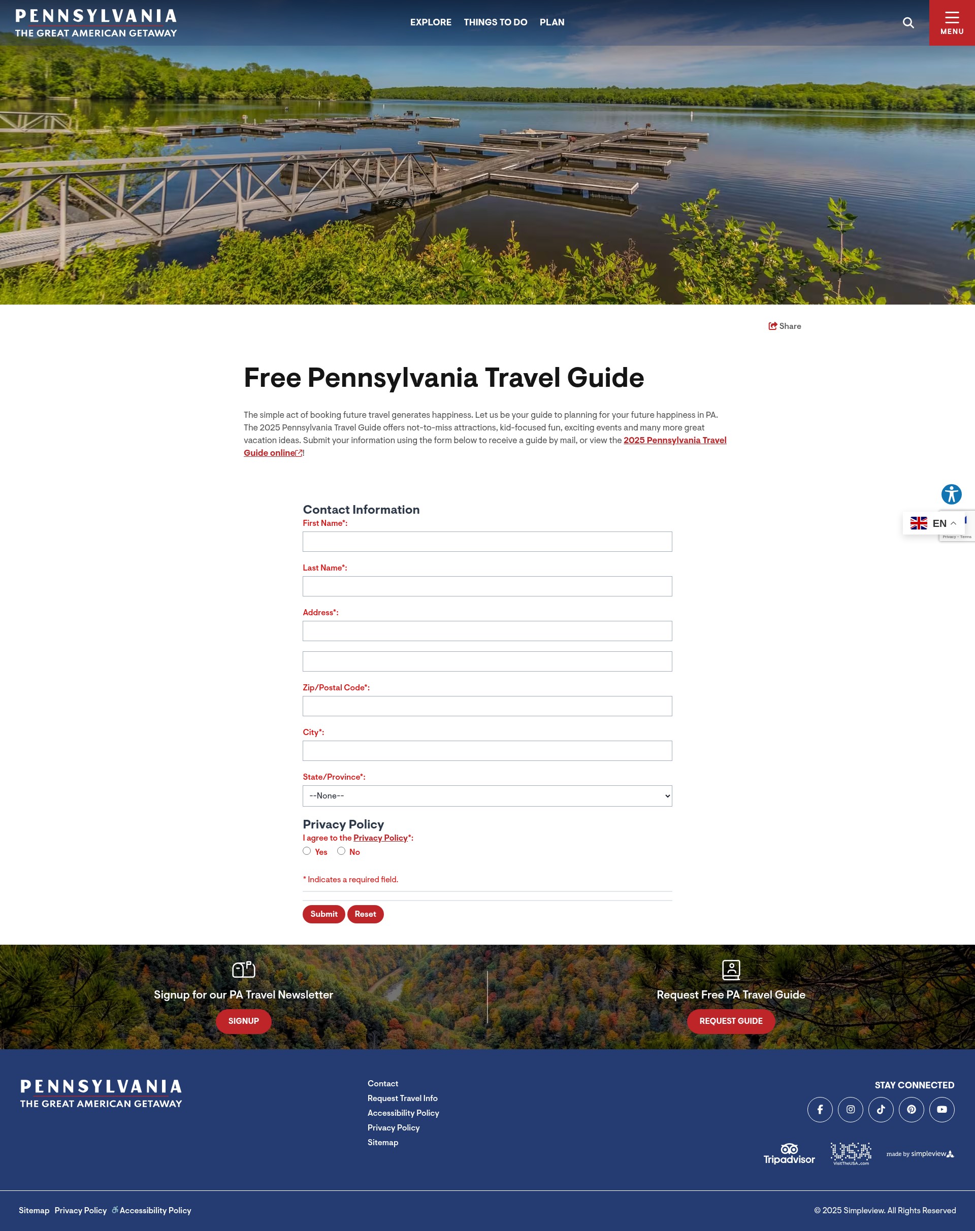 Landing Page