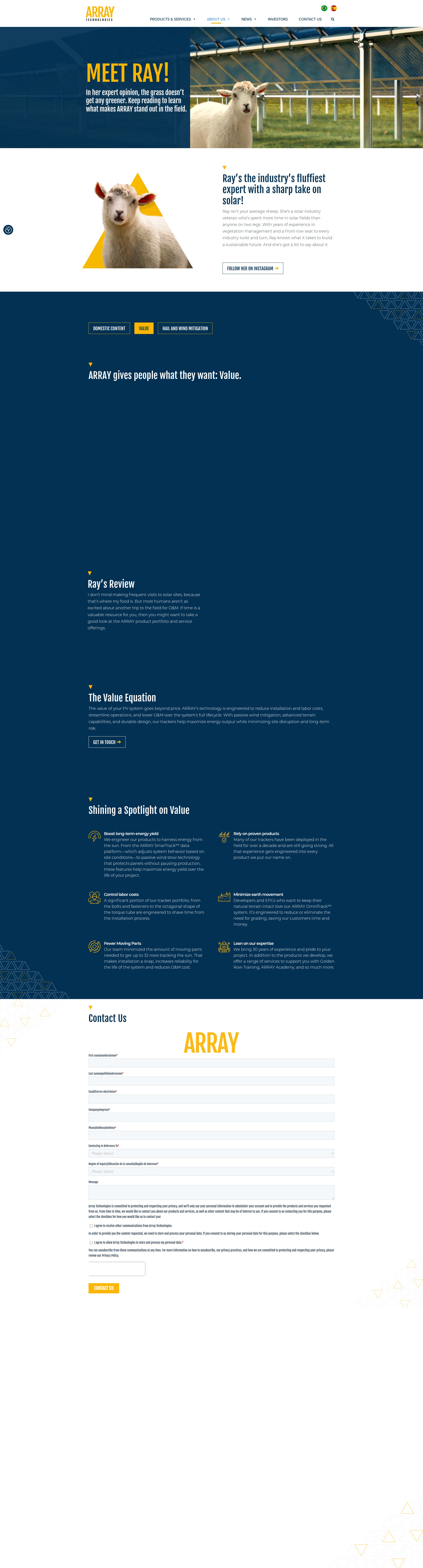 Landing Page