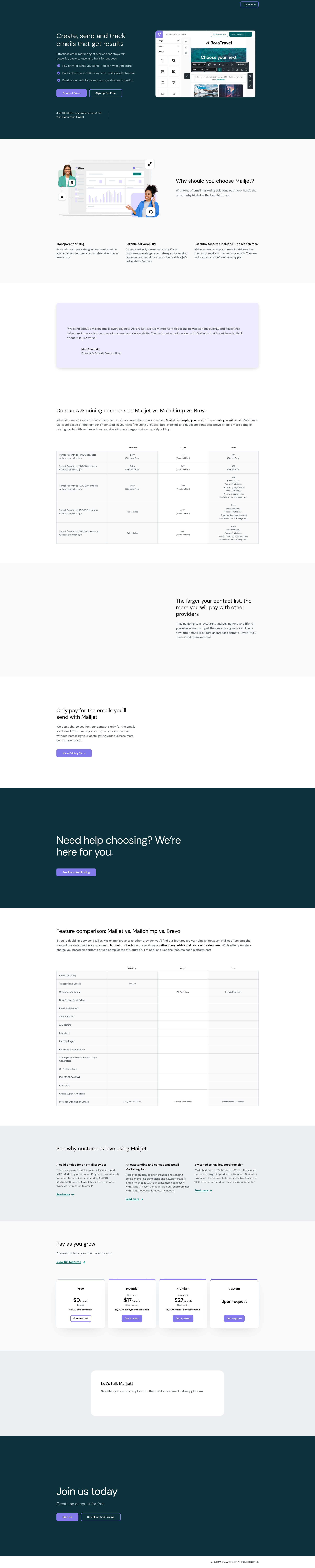 Landing Page