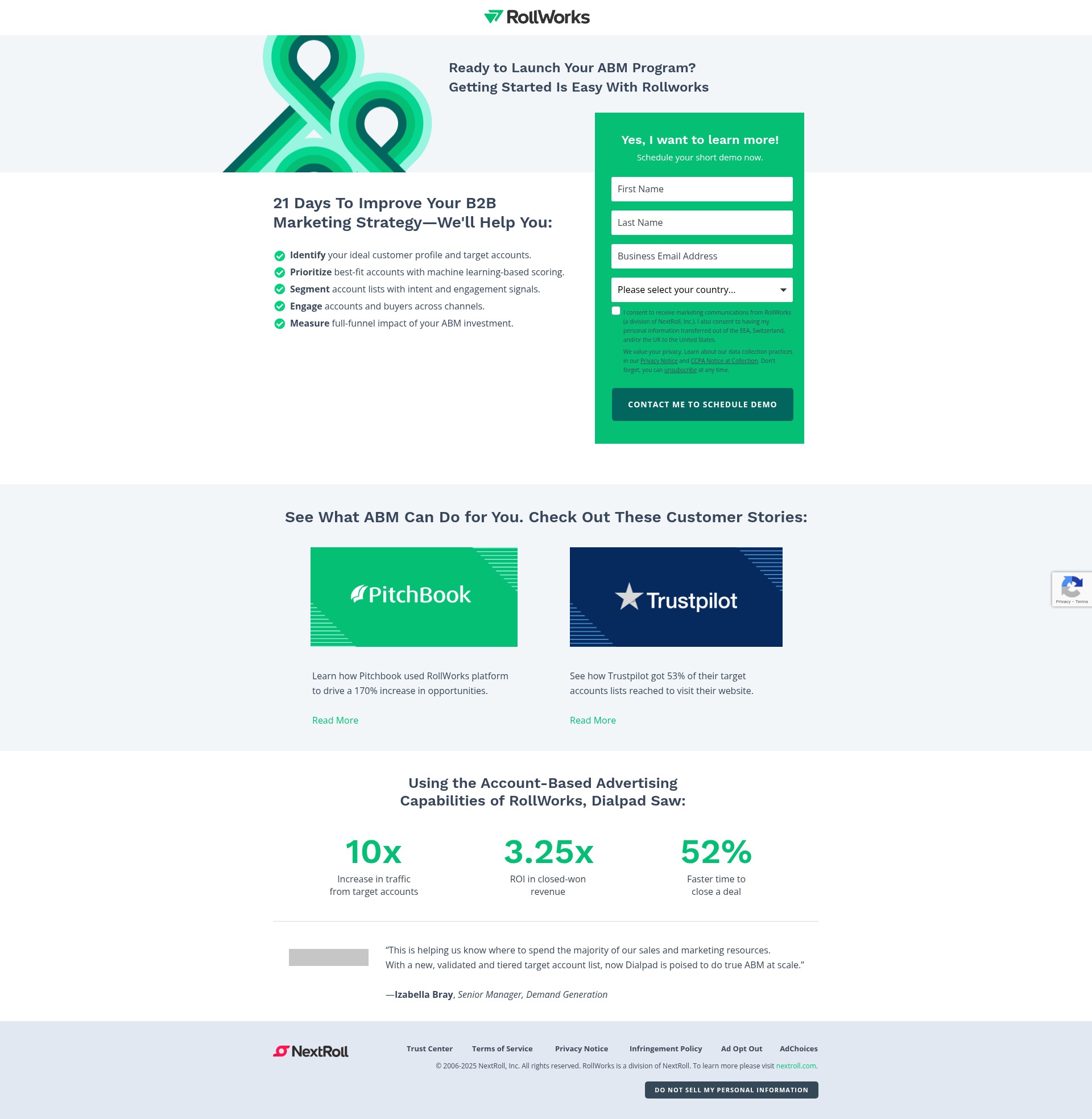 Landing Page