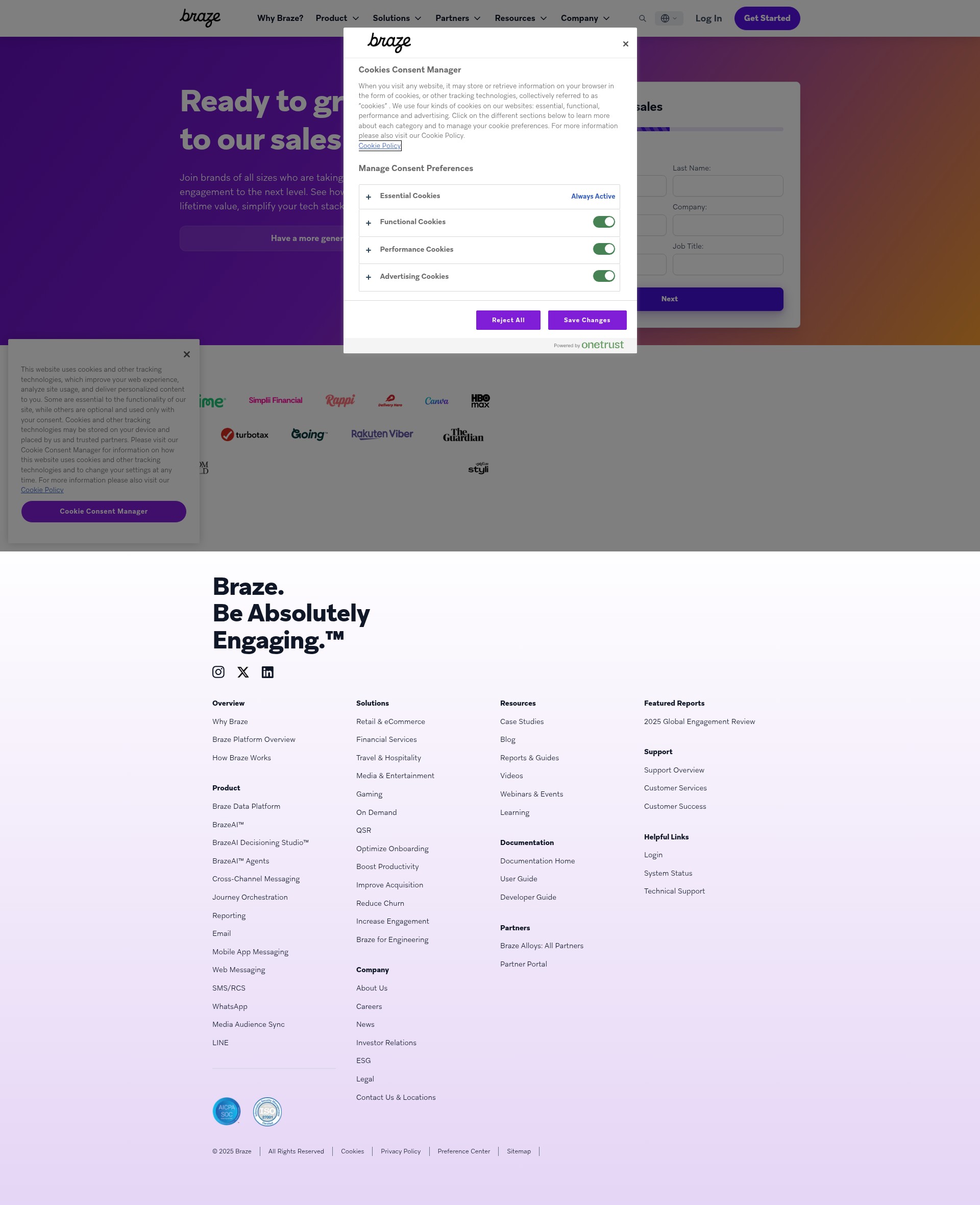 Landing Page