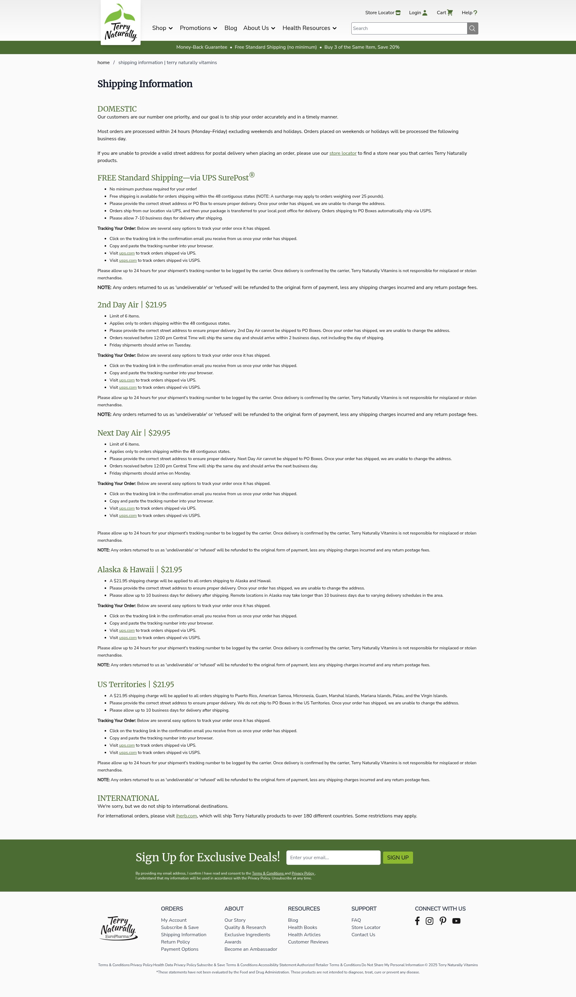 Landing Page