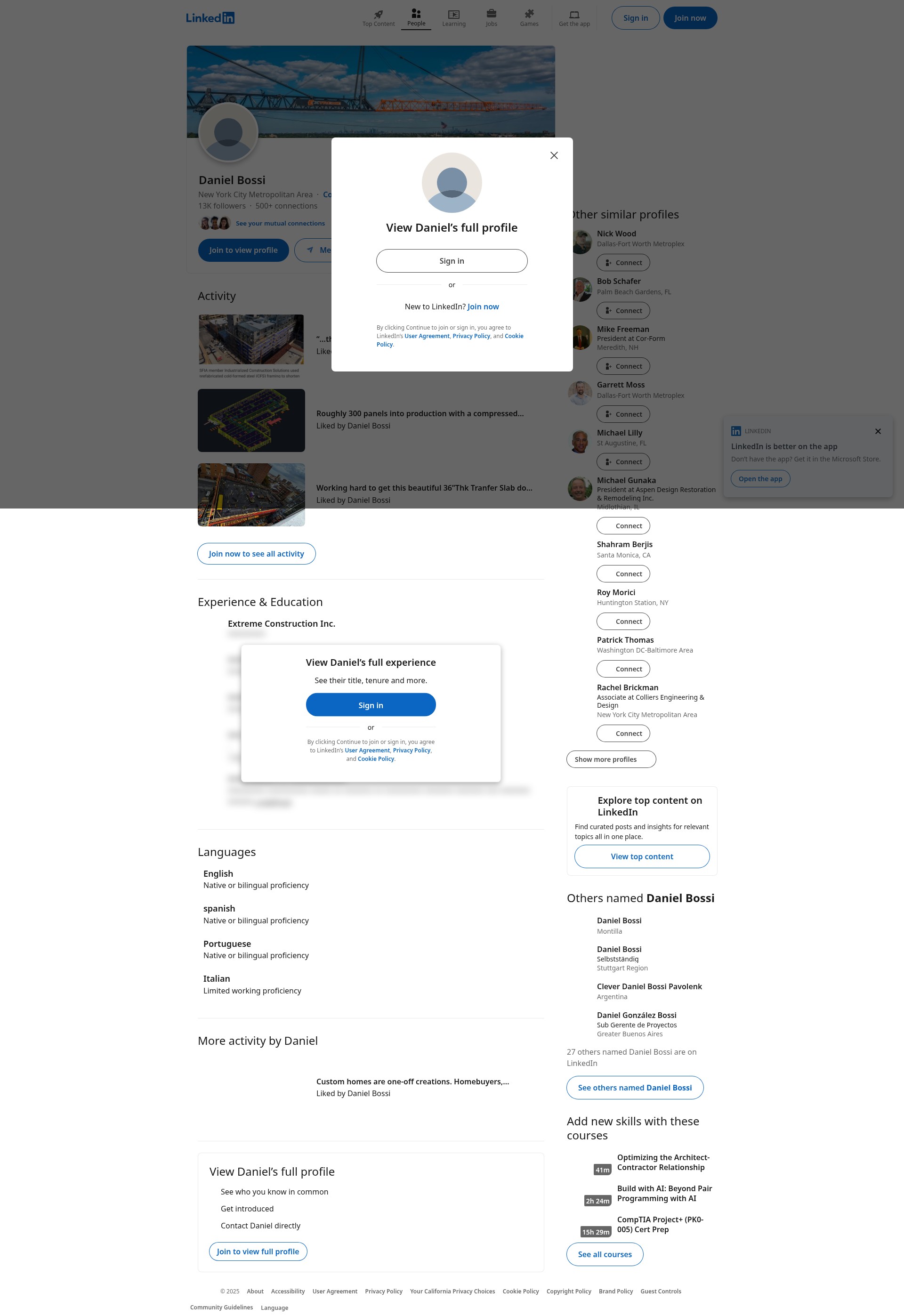 Landing Page