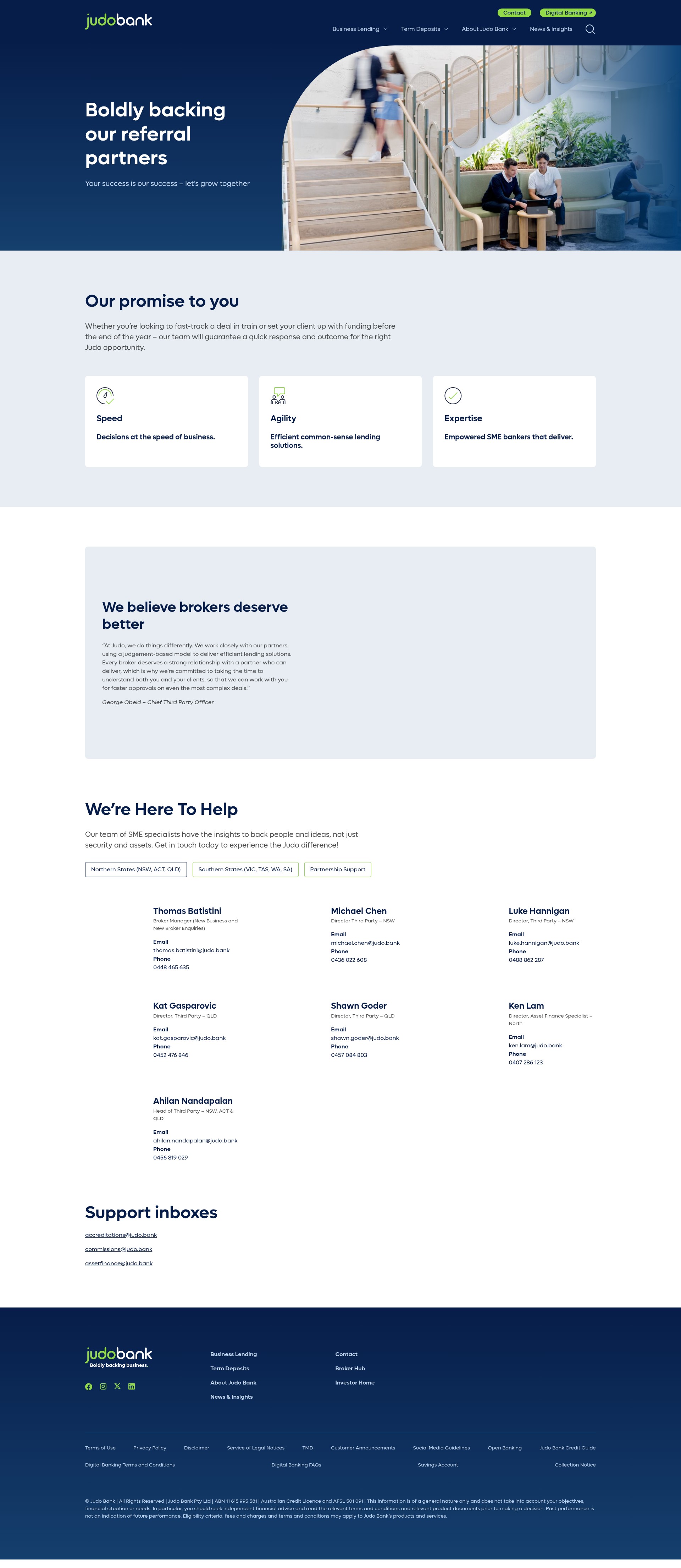Landing Page