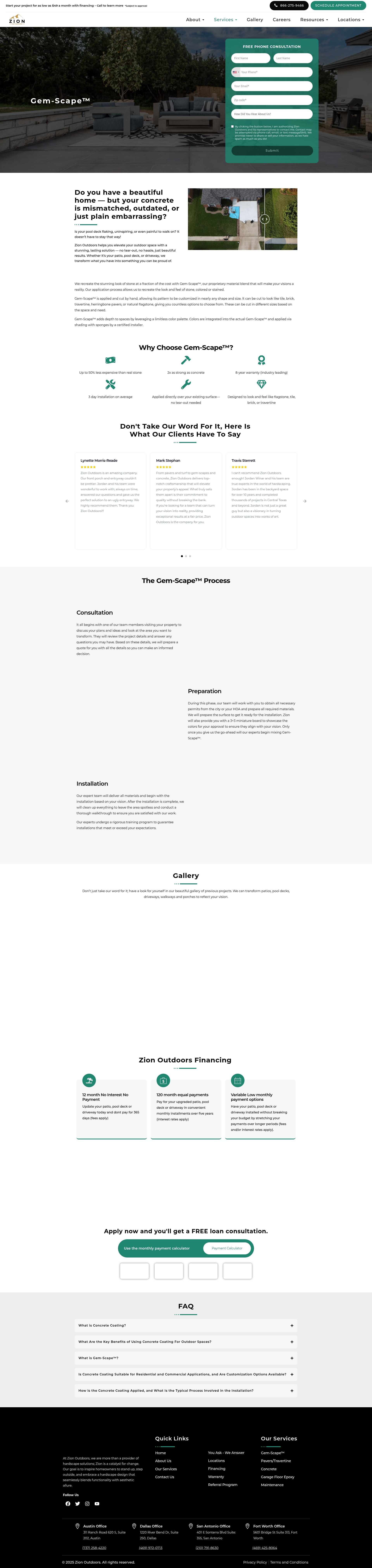 Landing Page