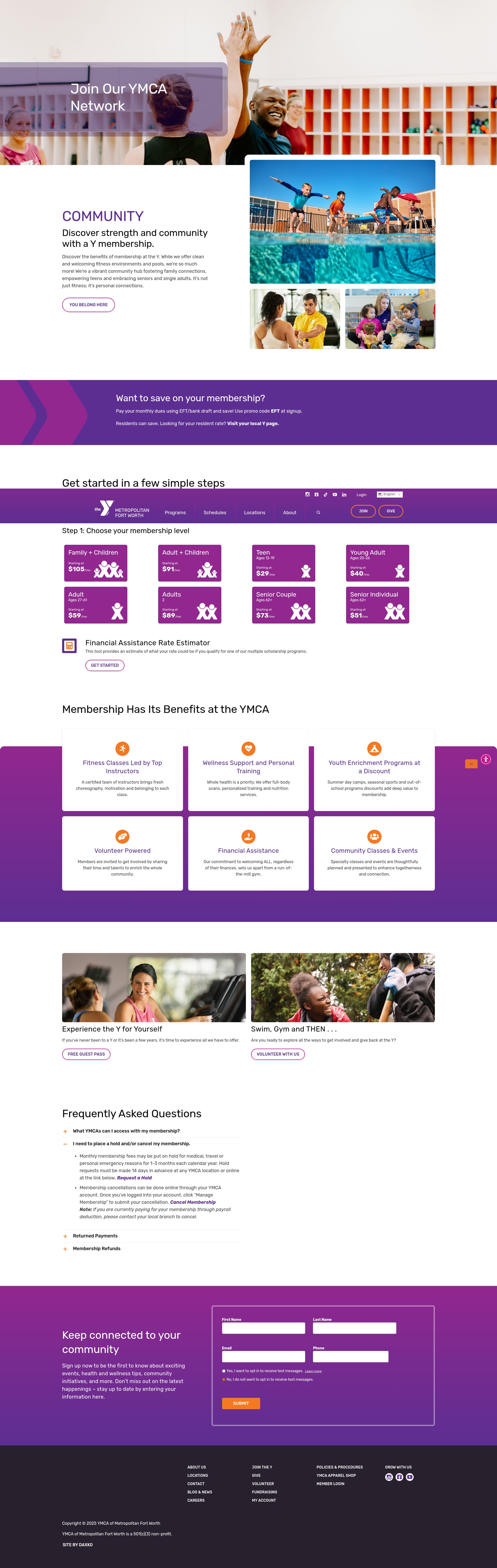 Landing Page