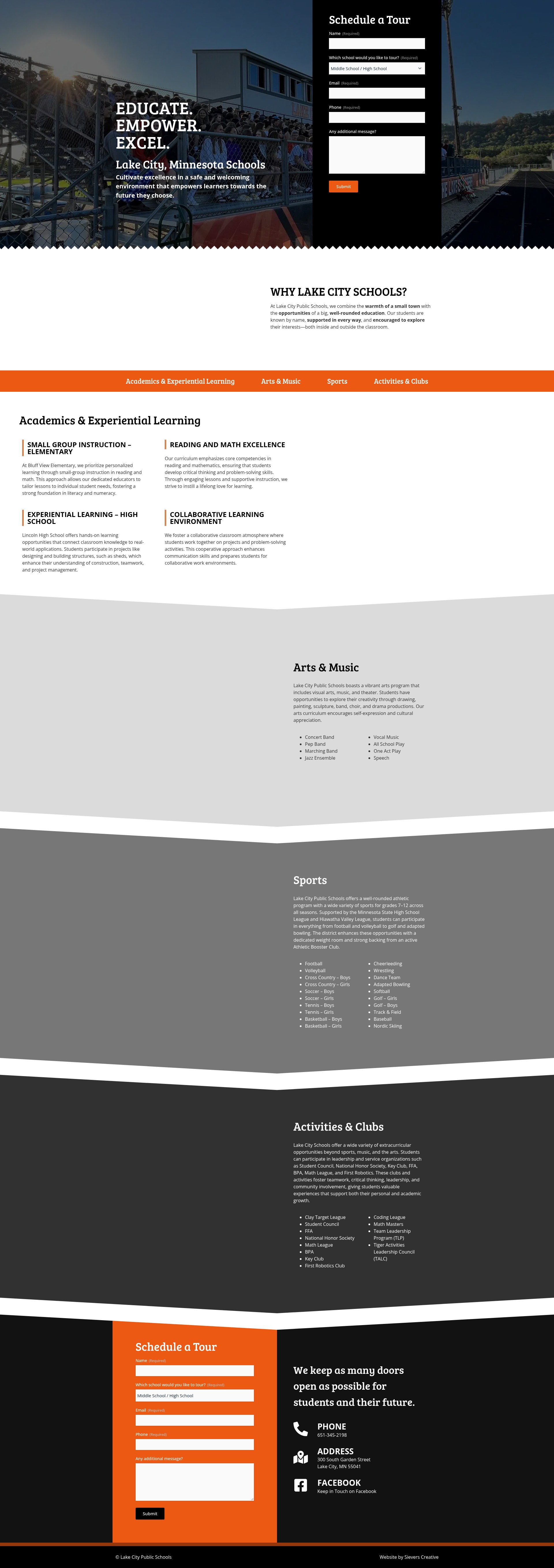 Landing Page