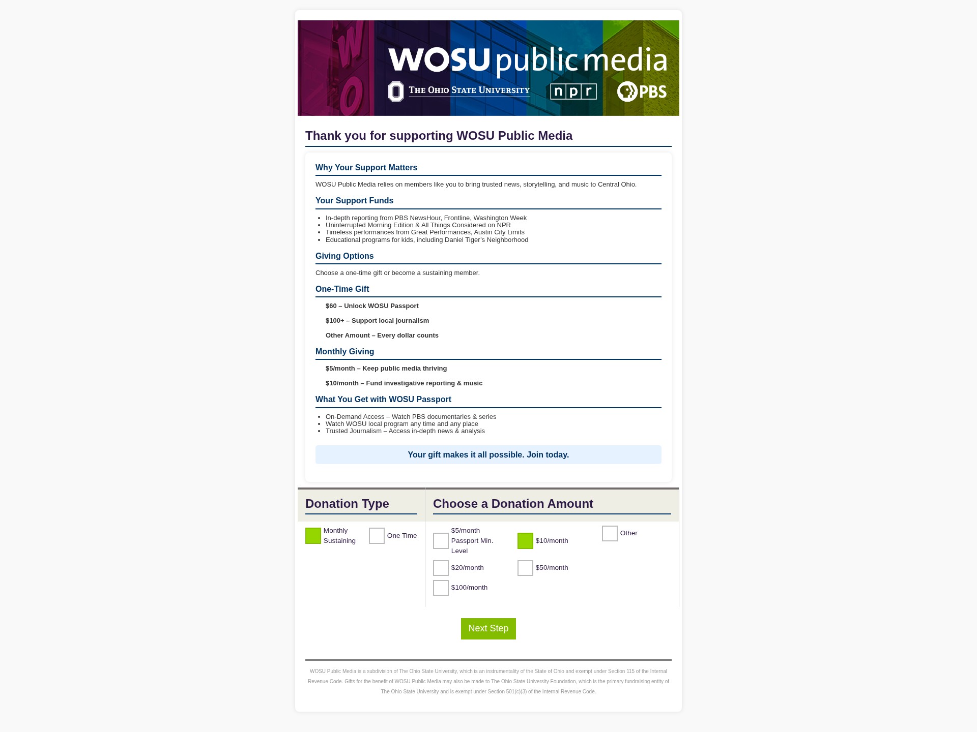 Landing Page