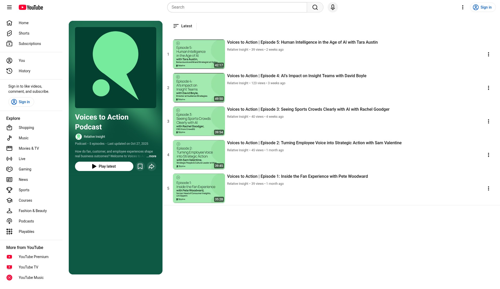 Landing Page