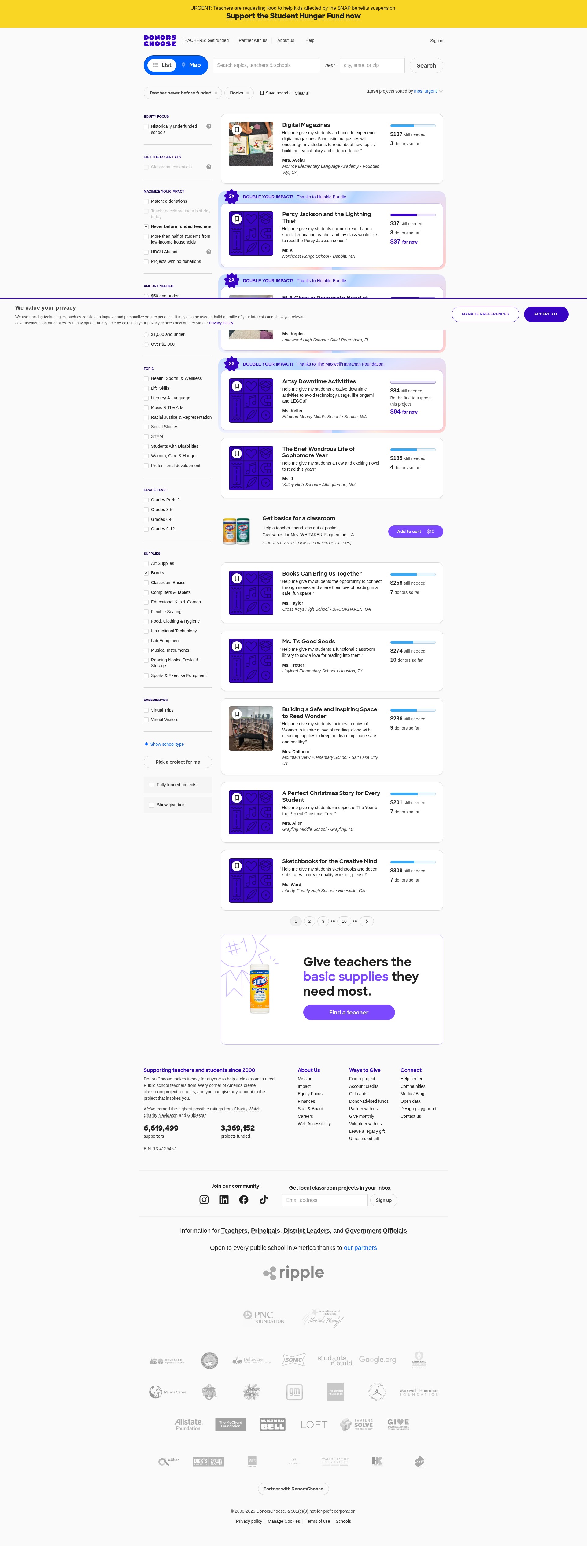 Landing Page