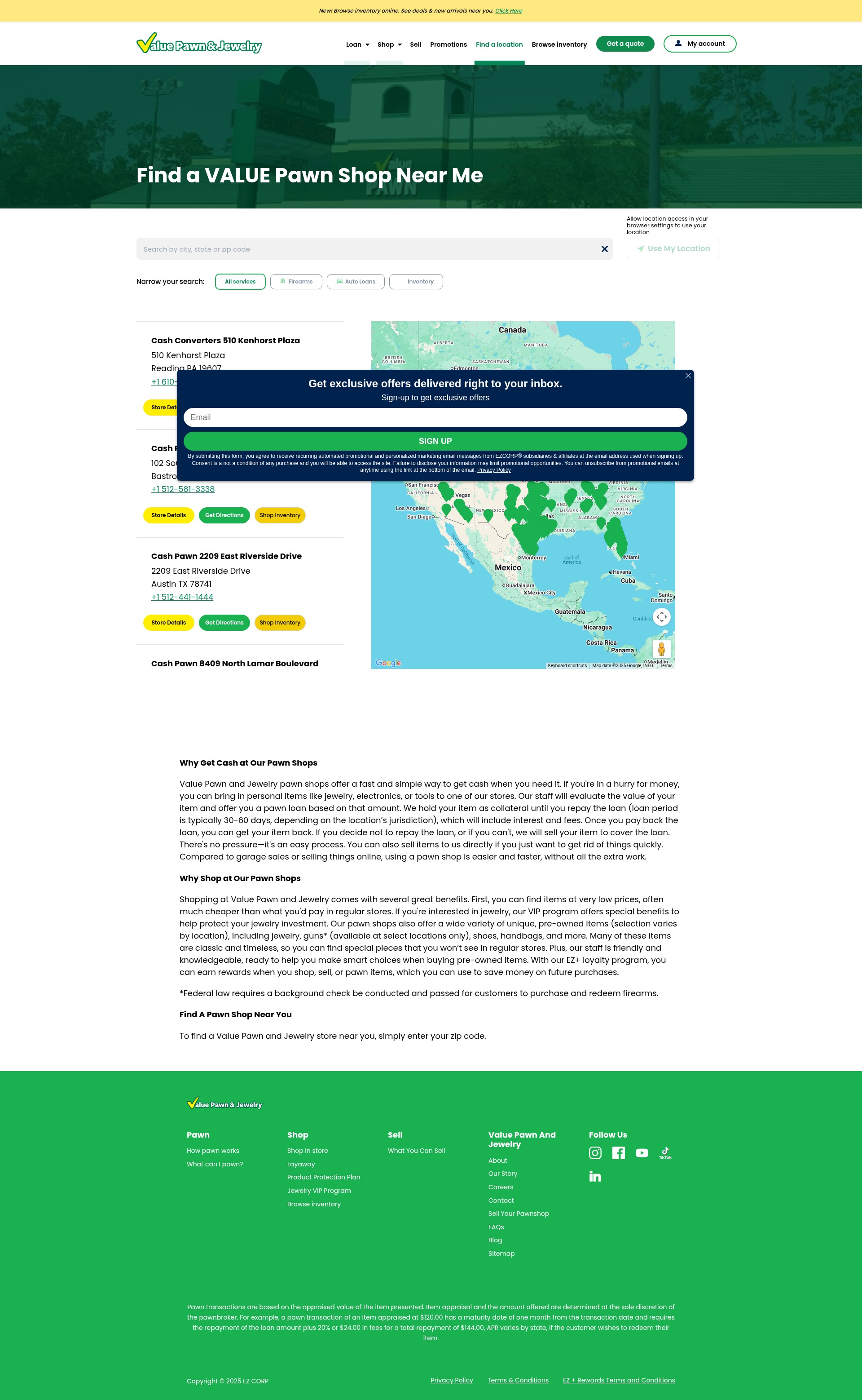 Landing Page