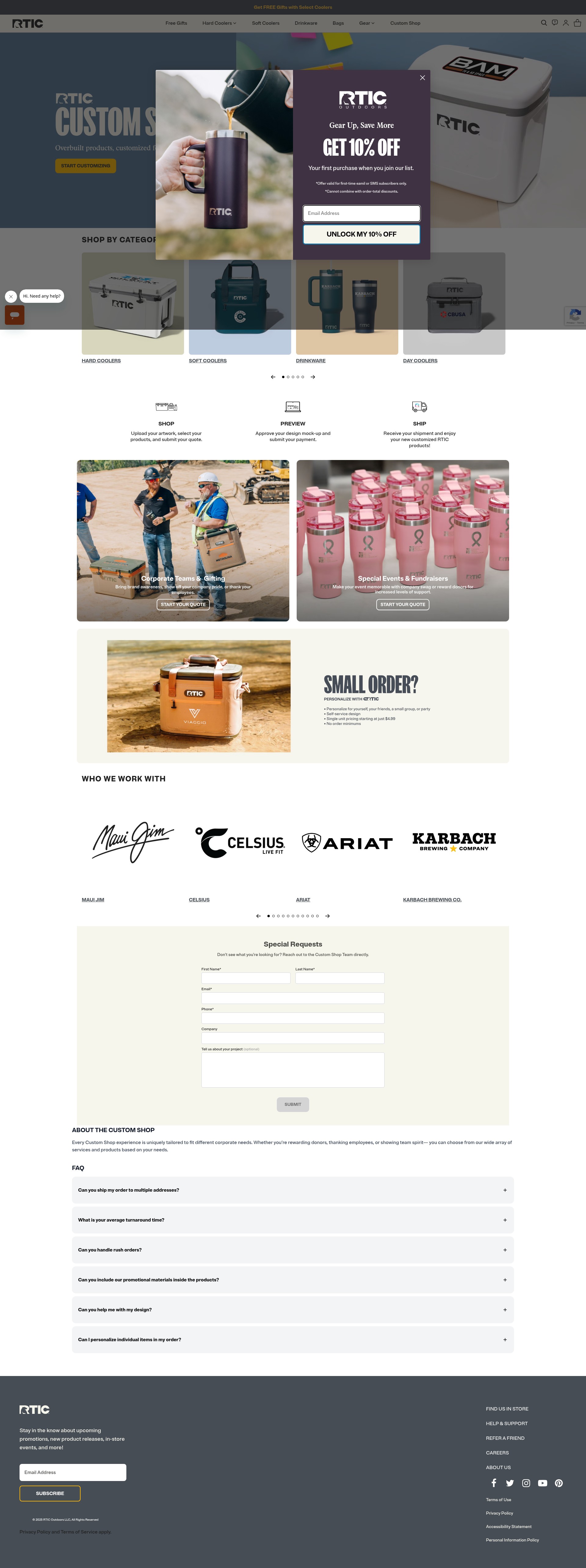 Landing Page