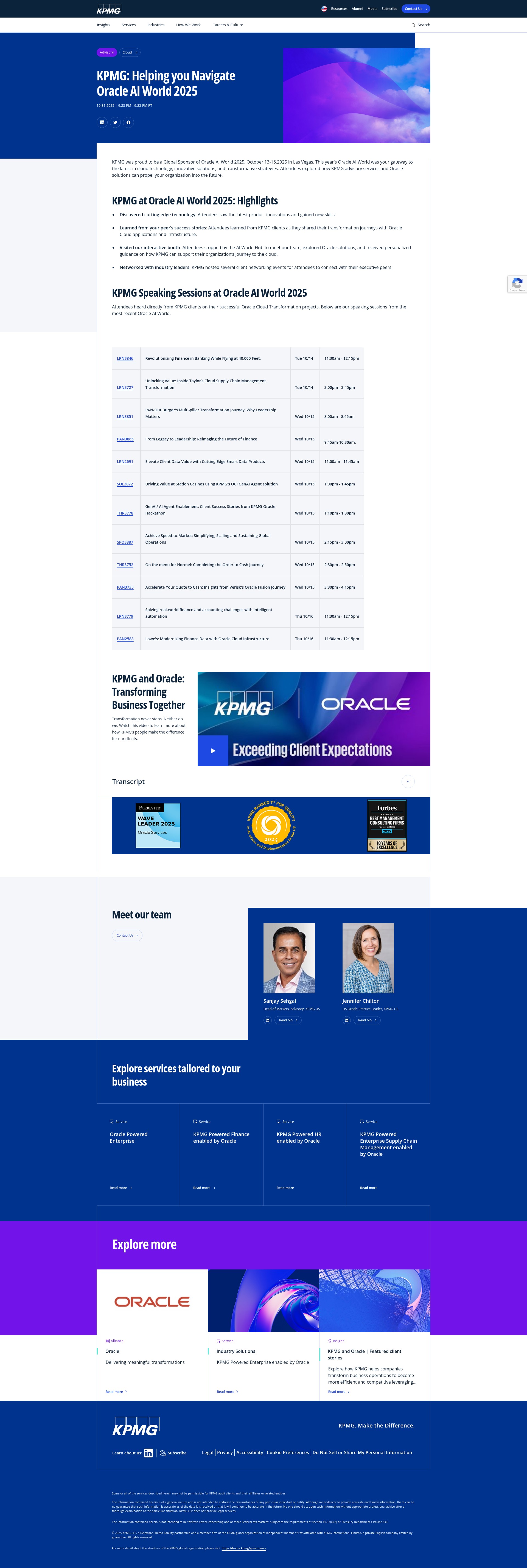 Landing Page
