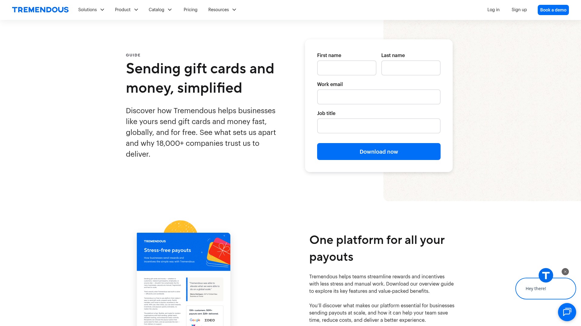 Landing Page