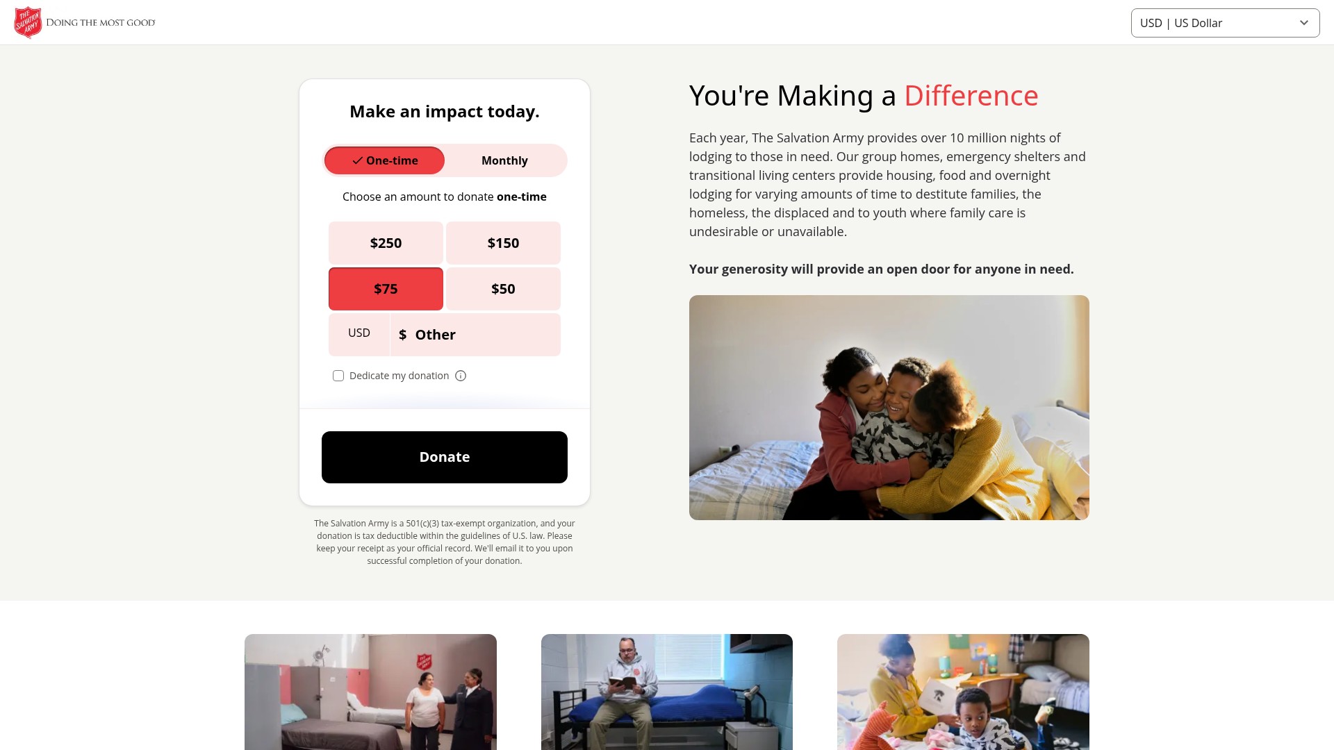 Landing Page