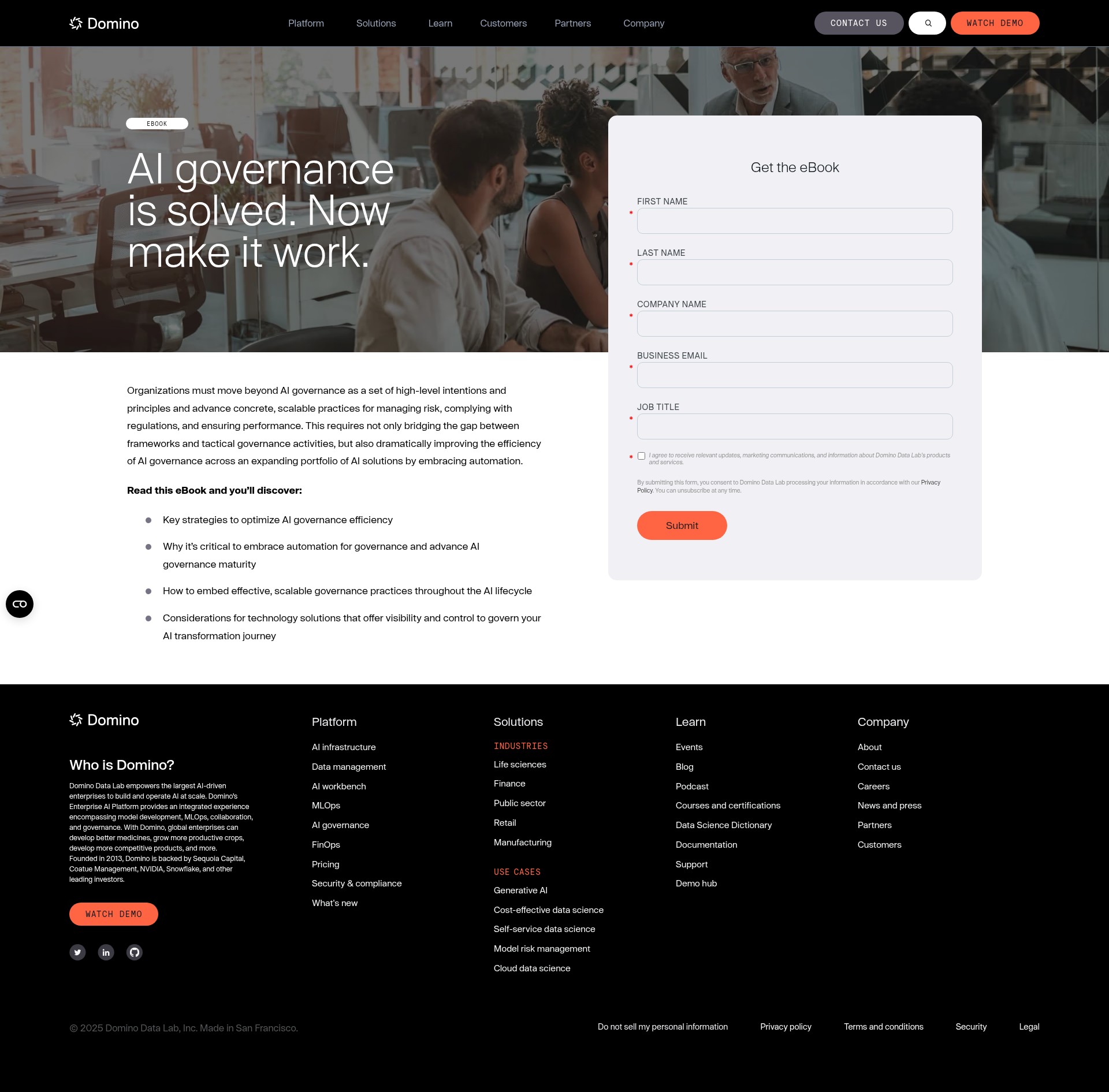 Landing Page