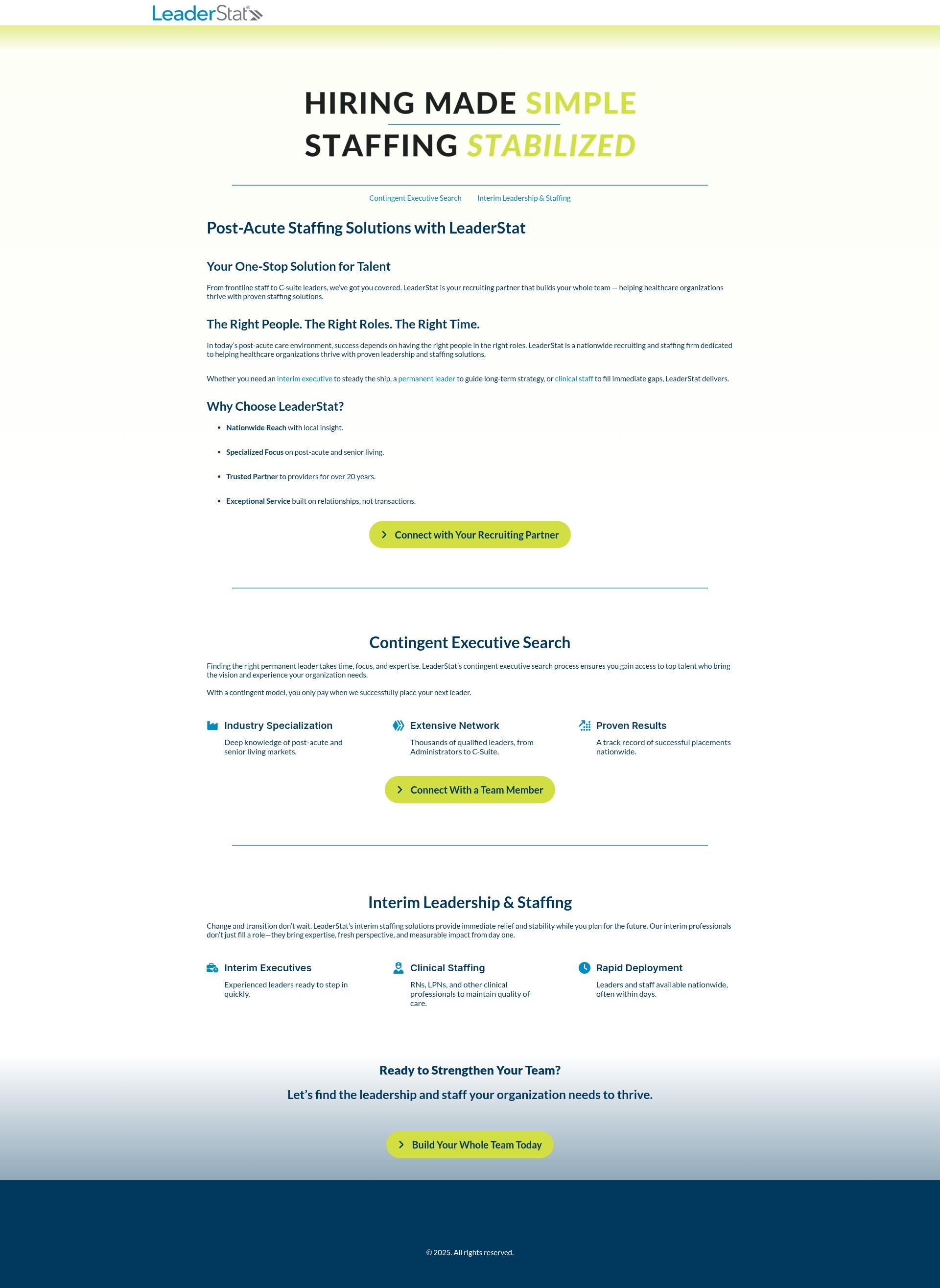 Landing Page